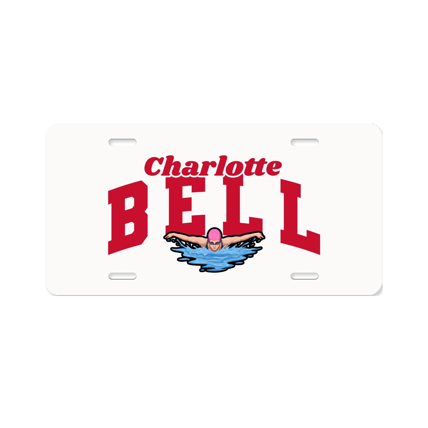 License Plate — Signature Arch in Classic