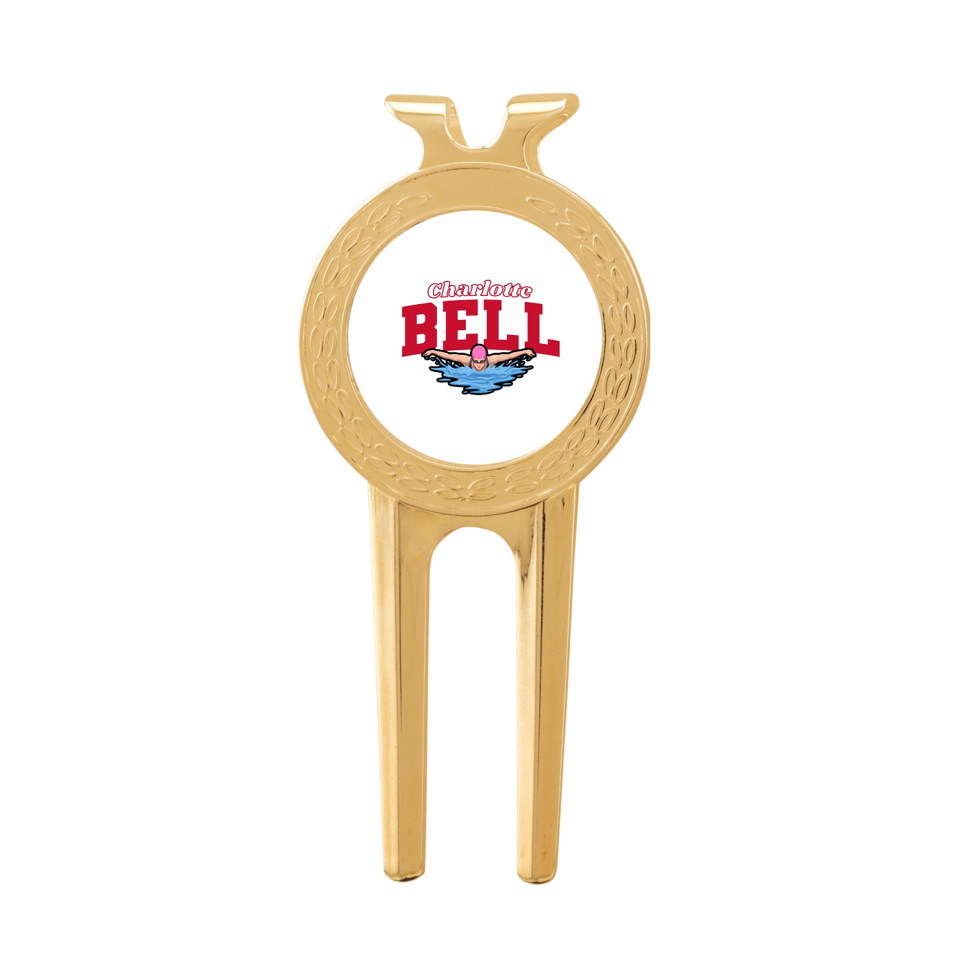 Divot Tool with Ball Marker — Name Arch in Classic