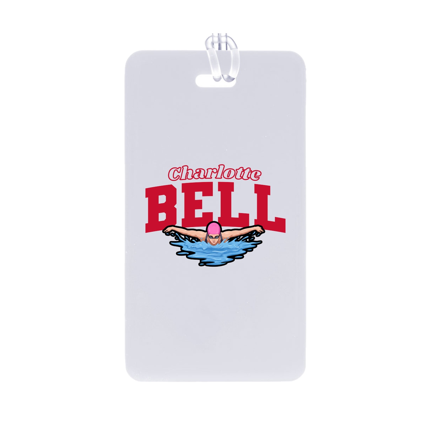 Bag Tag — Name Arch in Classic
