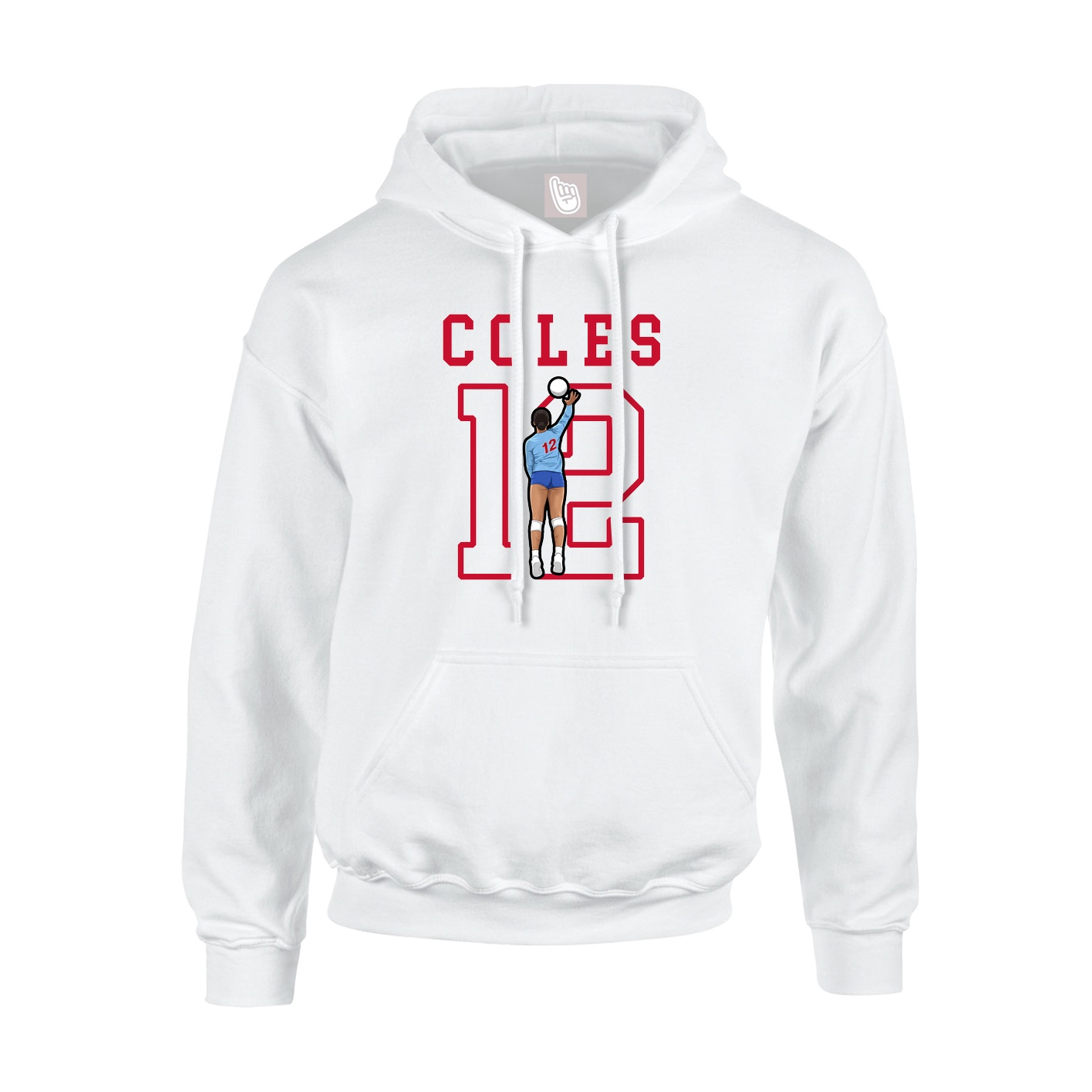 Youth Hoodie — Shirsey in White