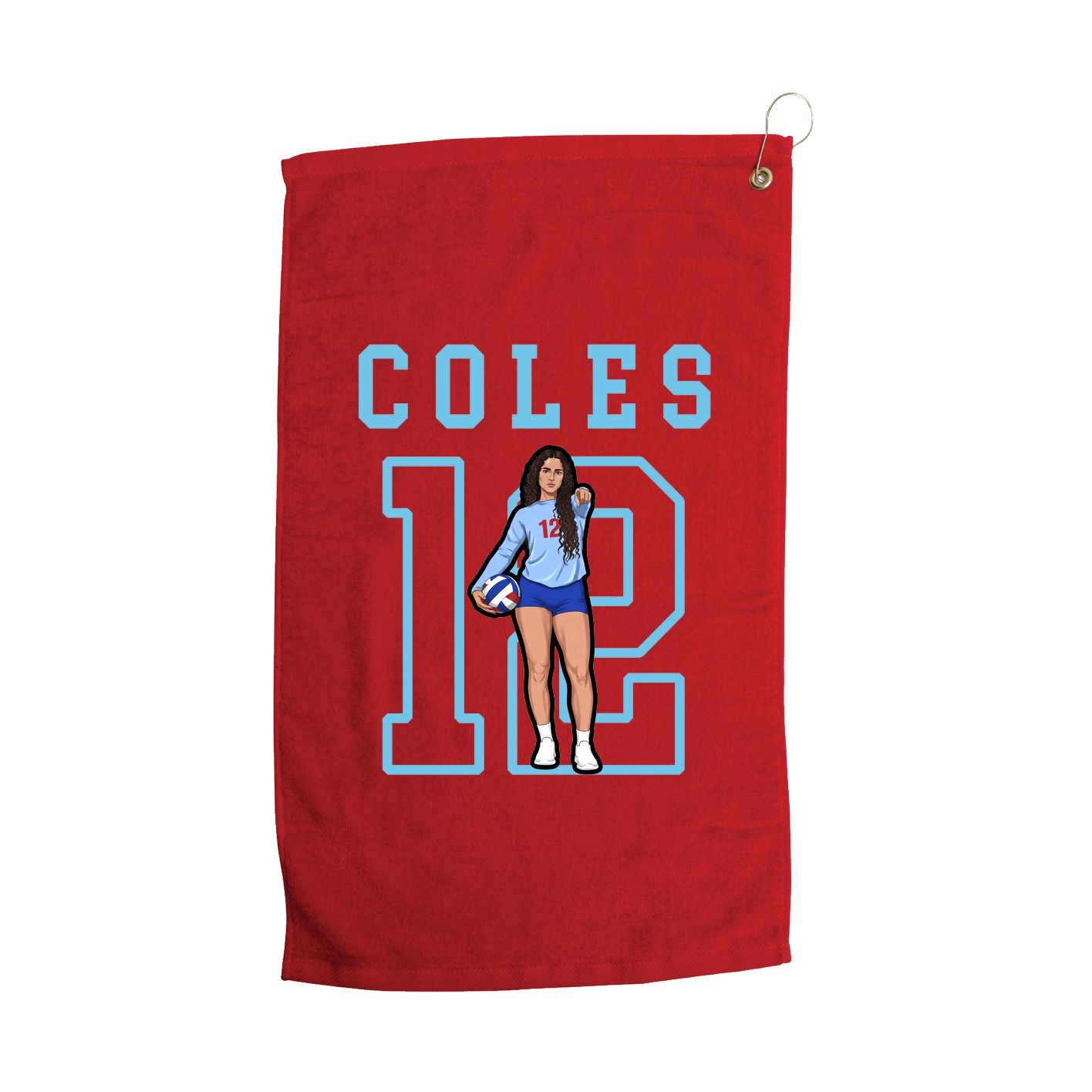 Golf Towel — Shirsey in Red