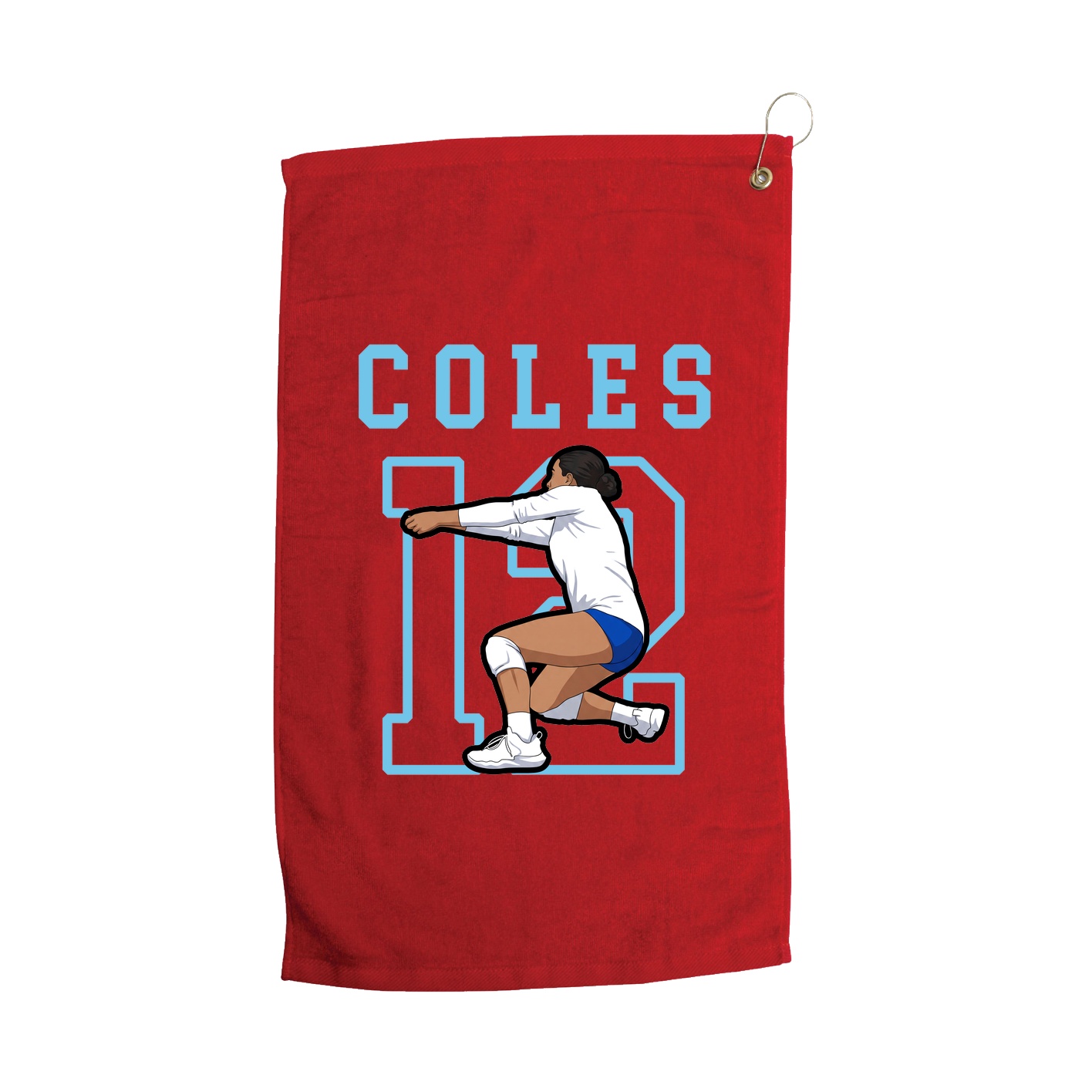 Golf Towel — Shirsey in Red