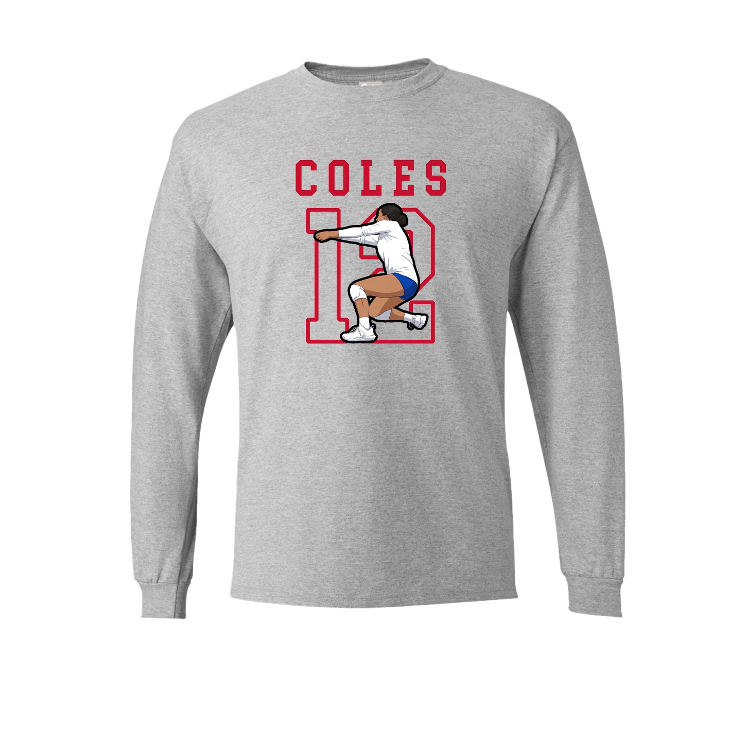 Long Sleeve Tee — Shirsey in Grey