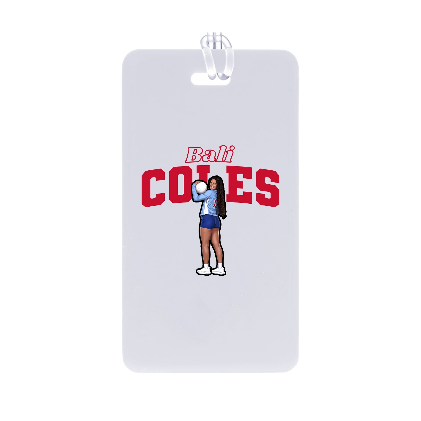 Bag Tag — Name Arch in Classic