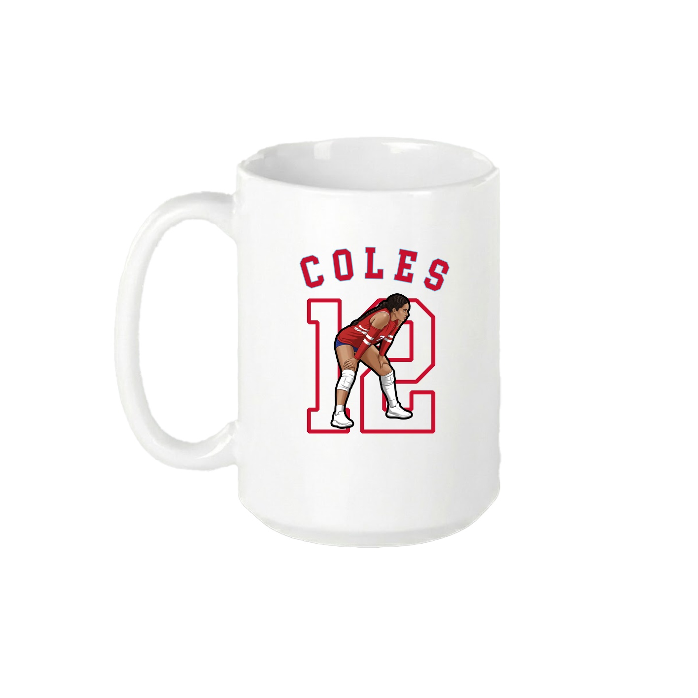 15oz Coffee Mug — Shirsey Arch in White