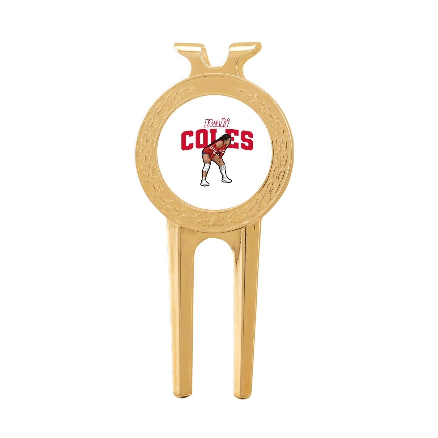 Divot Tool with Ball Marker — Name Arch in Classic