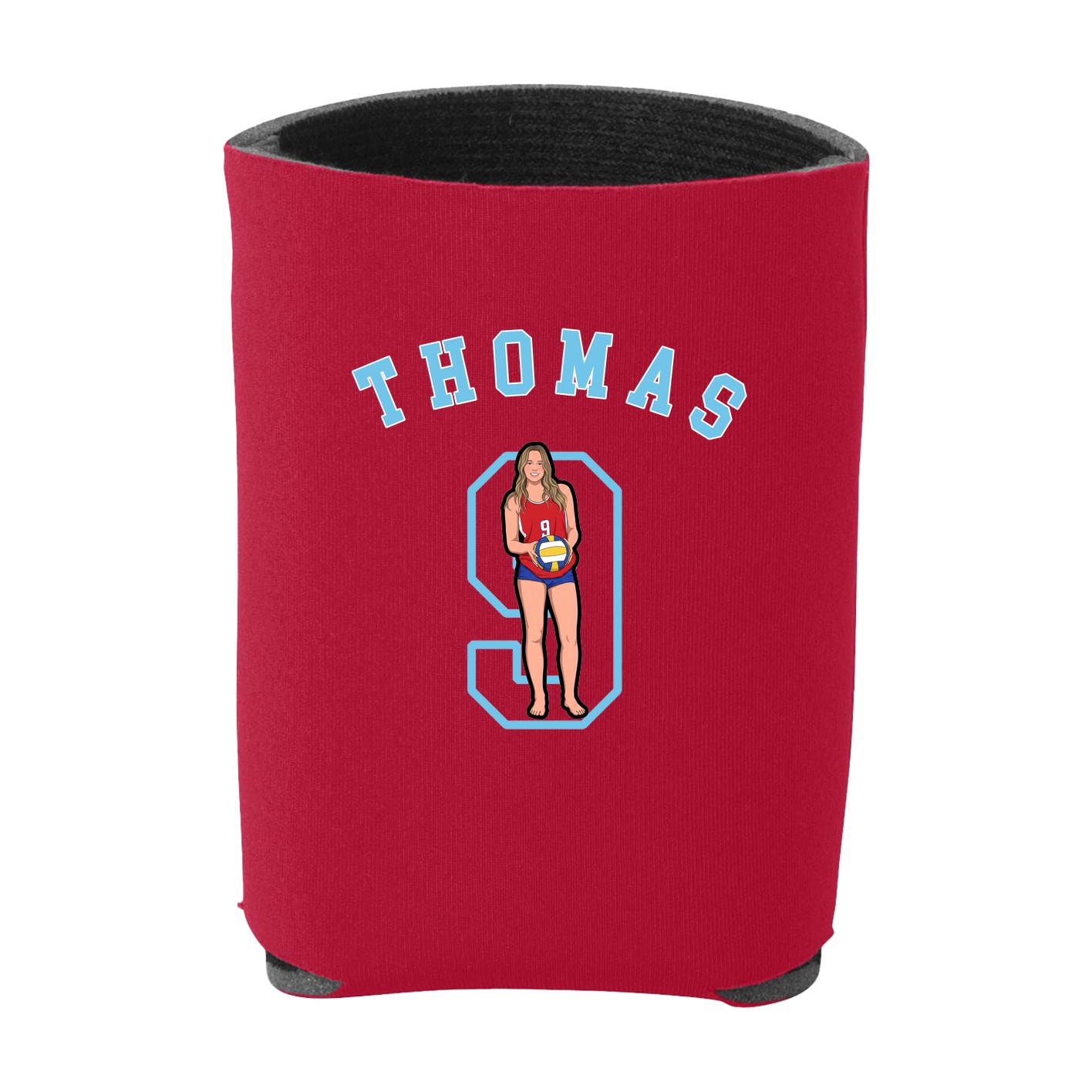 Can Holder — Shirsey Arch in Red