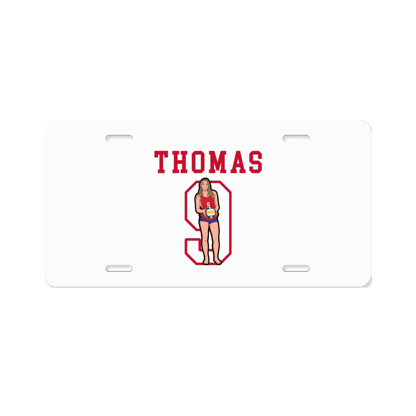License Plate — Shirsey in Classic