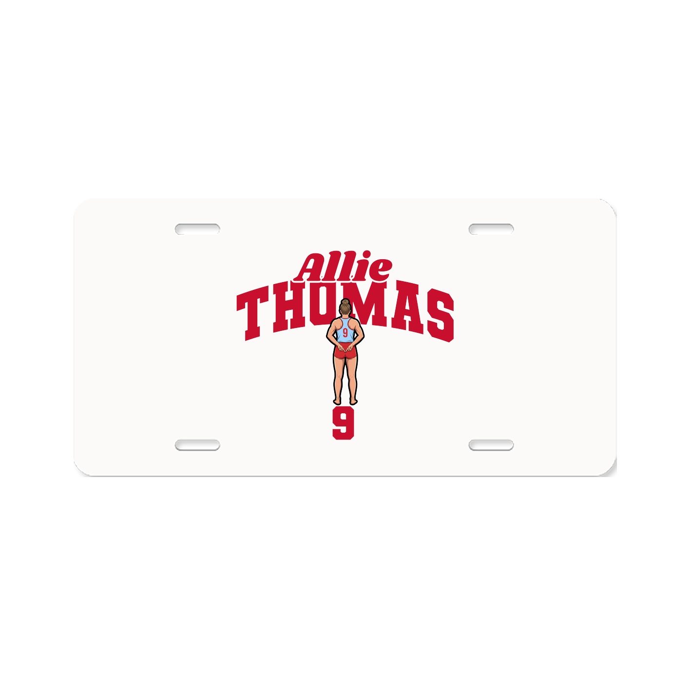 License Plate — Signature Arch in Classic