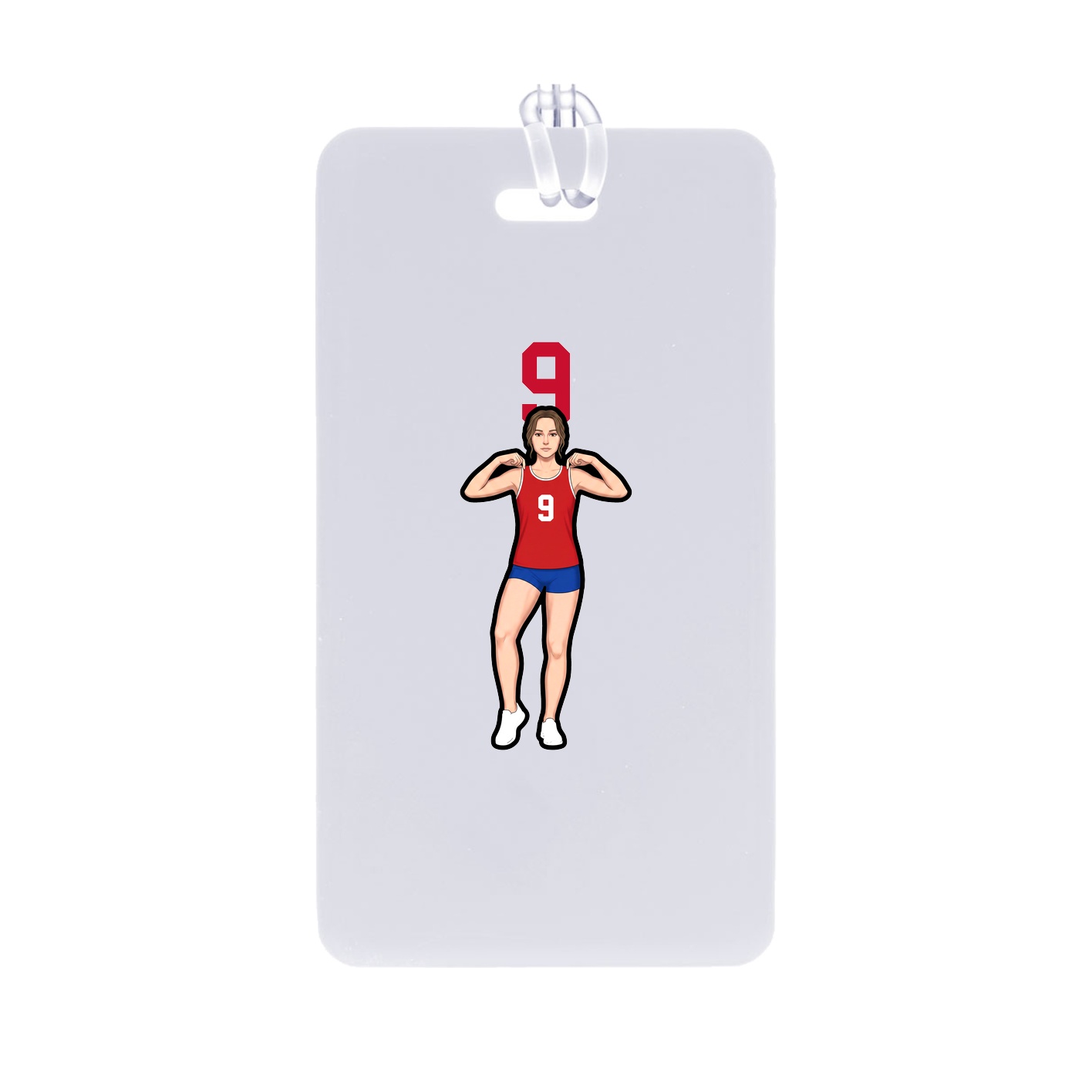 Bag Tag — Number Top in Classic
