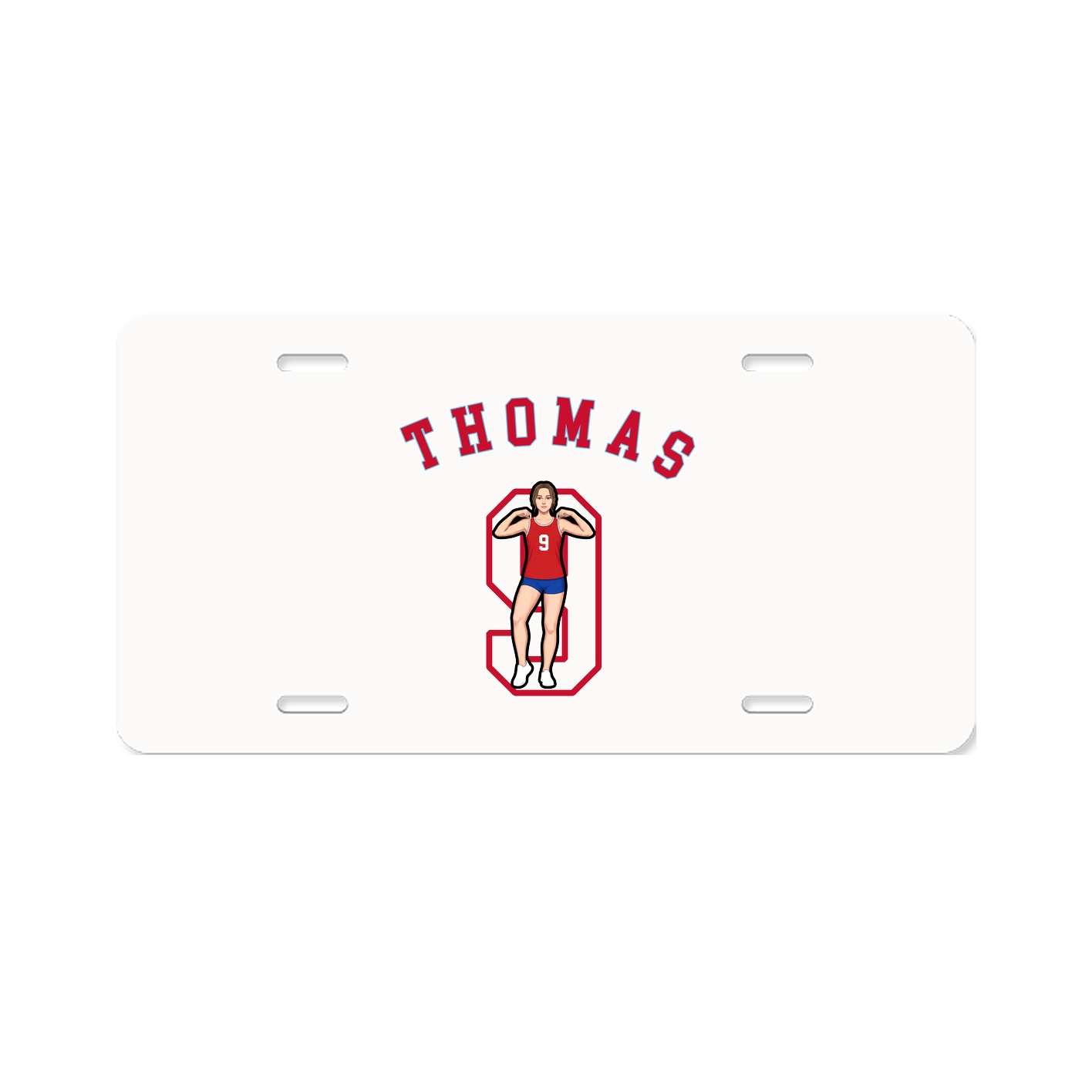 License Plate — Shirsey Arch in Classic