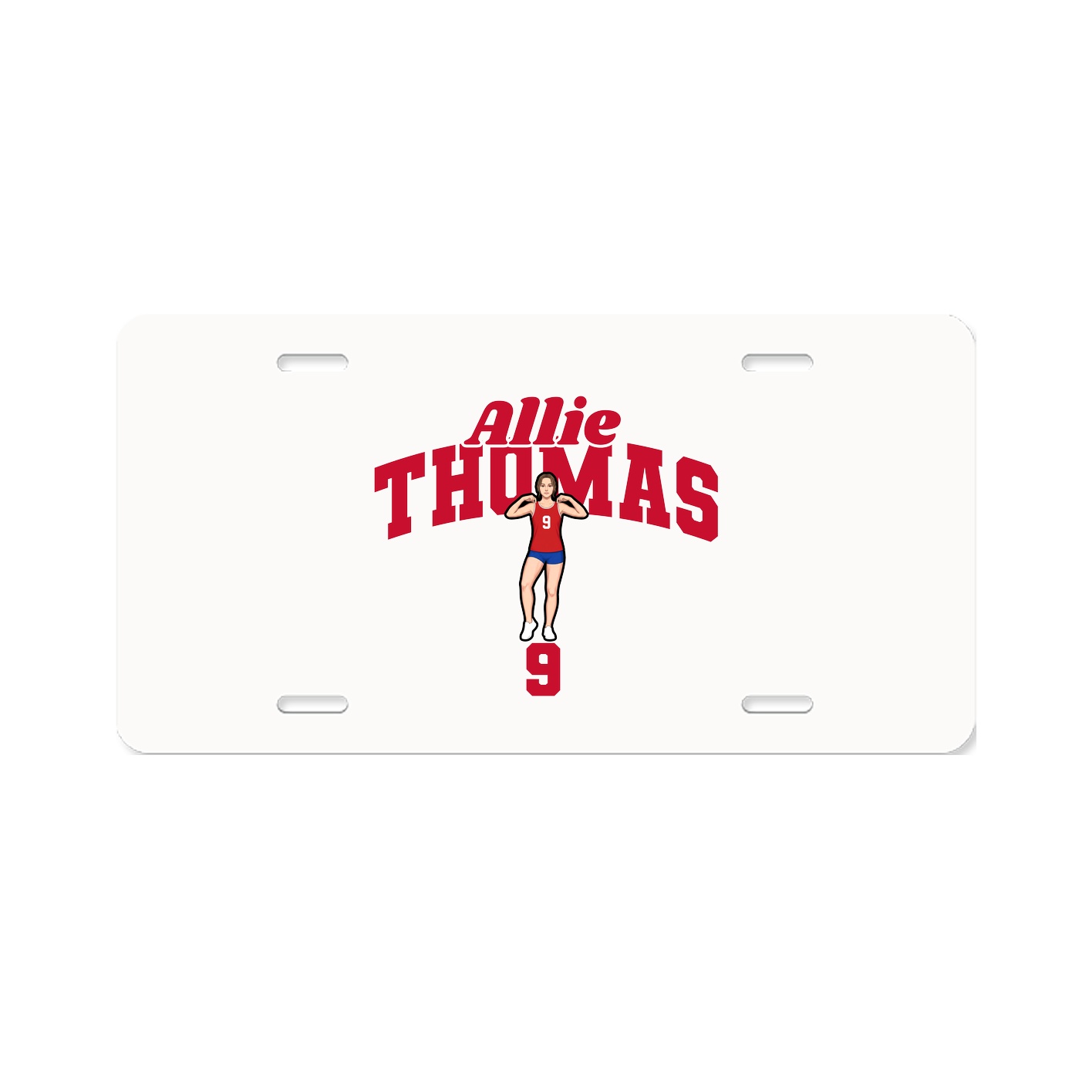 License Plate — Signature Arch in Classic