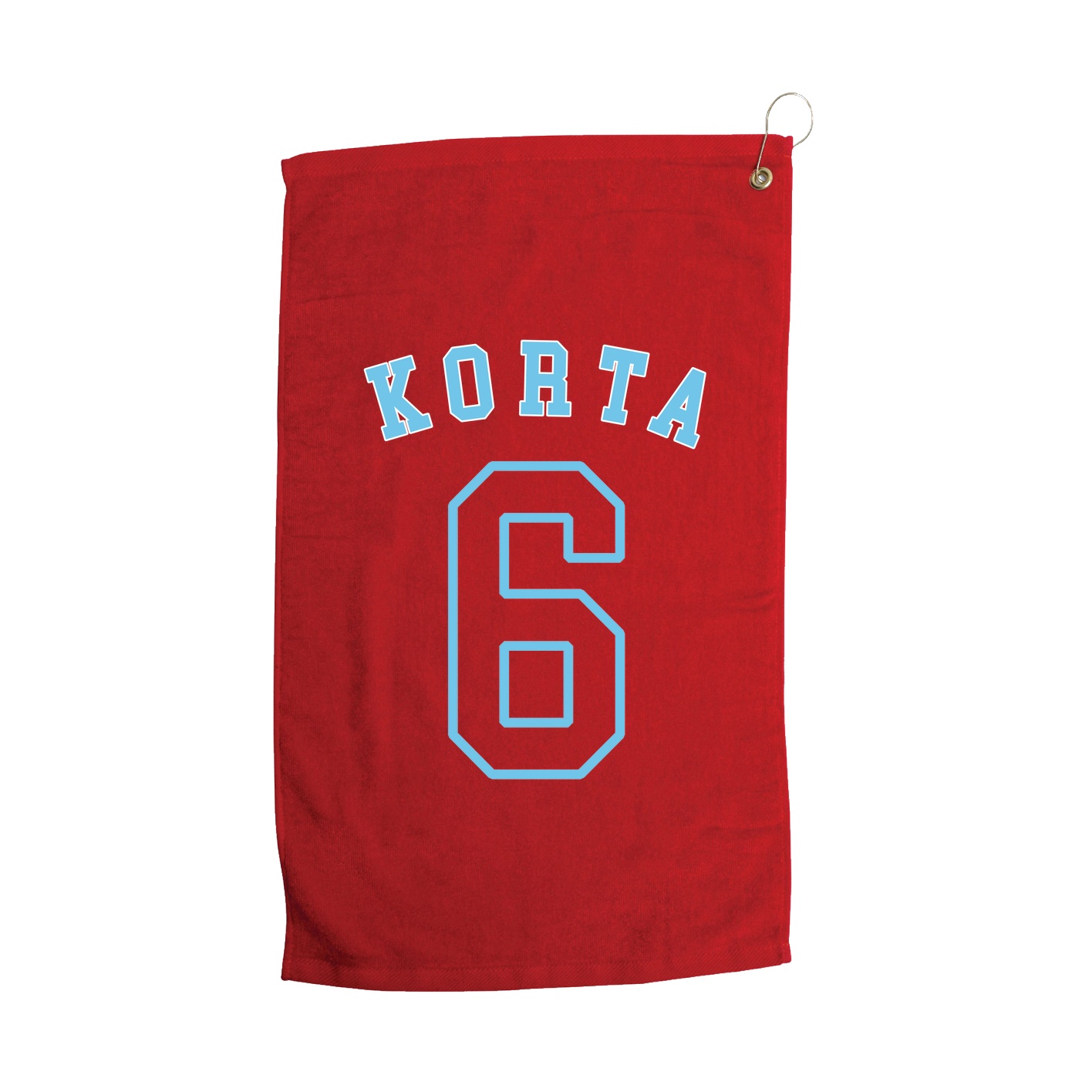 Golf Towel — Shirsey Arch in Red