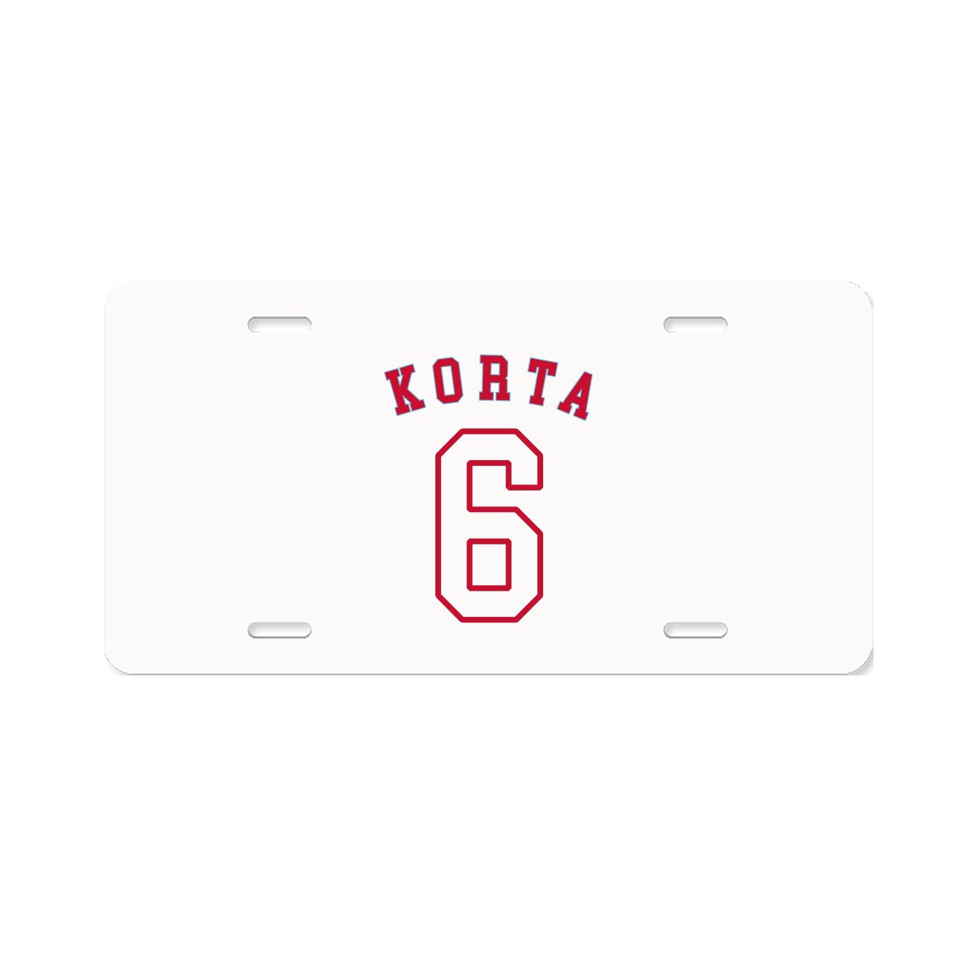 License Plate — Shirsey Arch in Classic