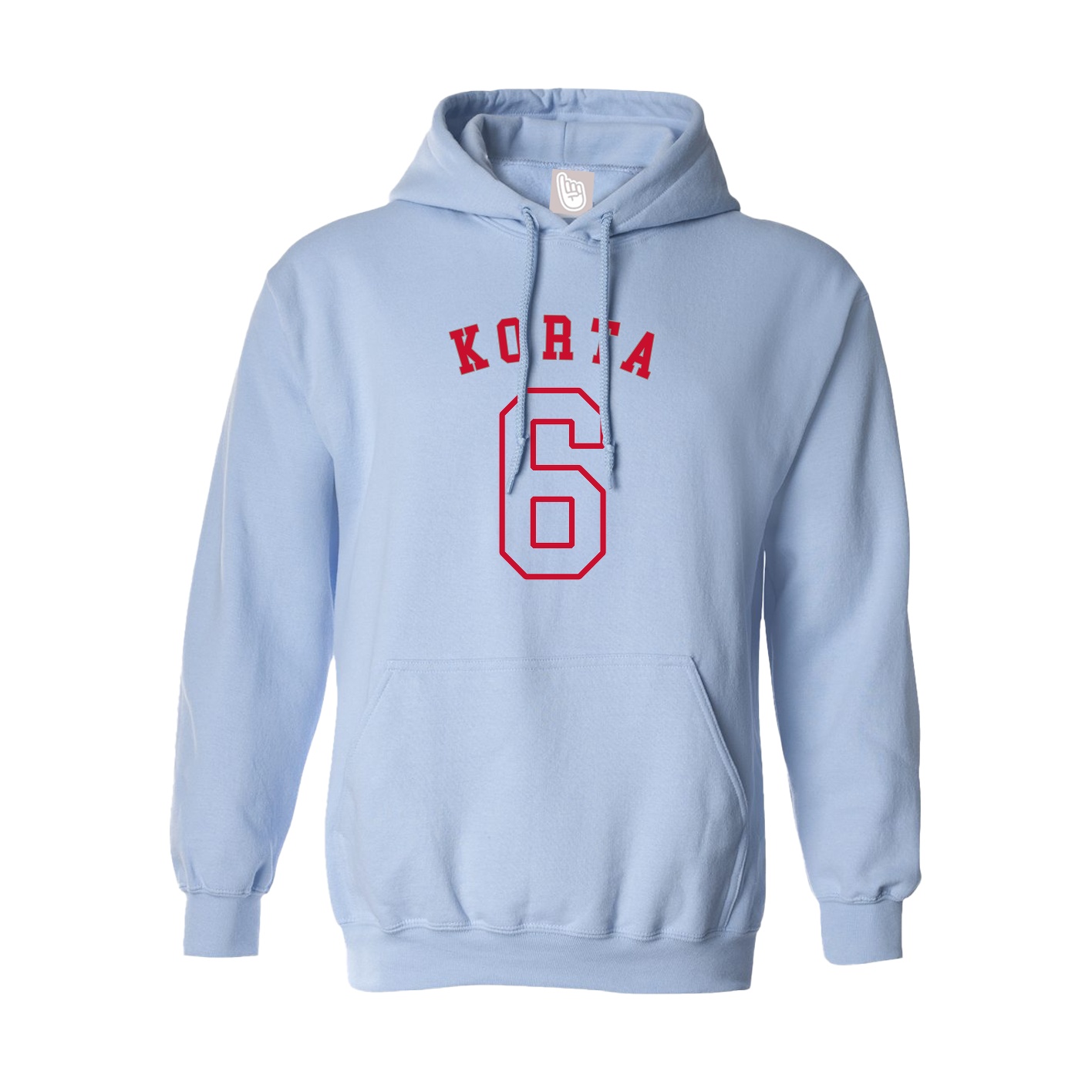 Hoodie — Shirsey Arch in Light Blue