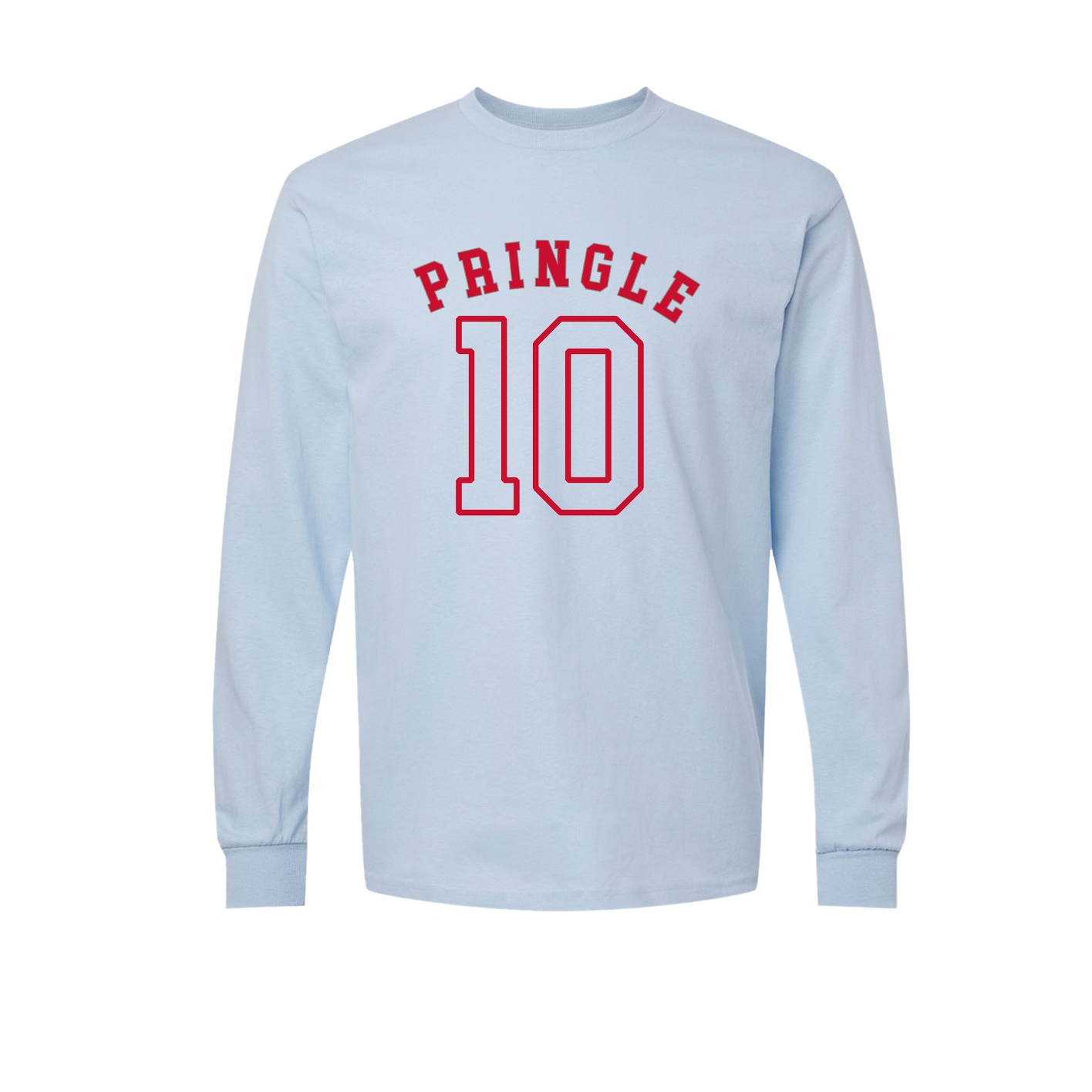 Long Sleeve Tee — Shirsey Arch in Light Blue