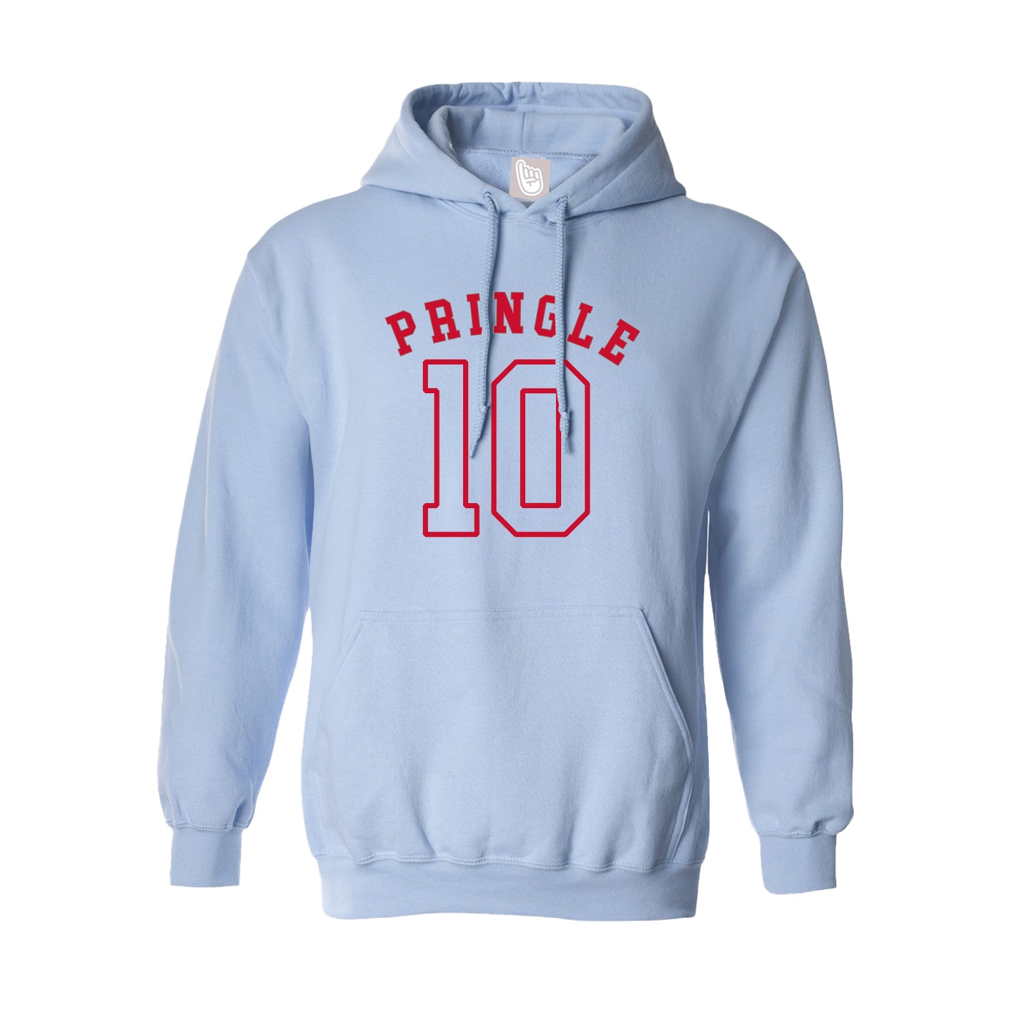 Hoodie — Shirsey Arch in Light Blue