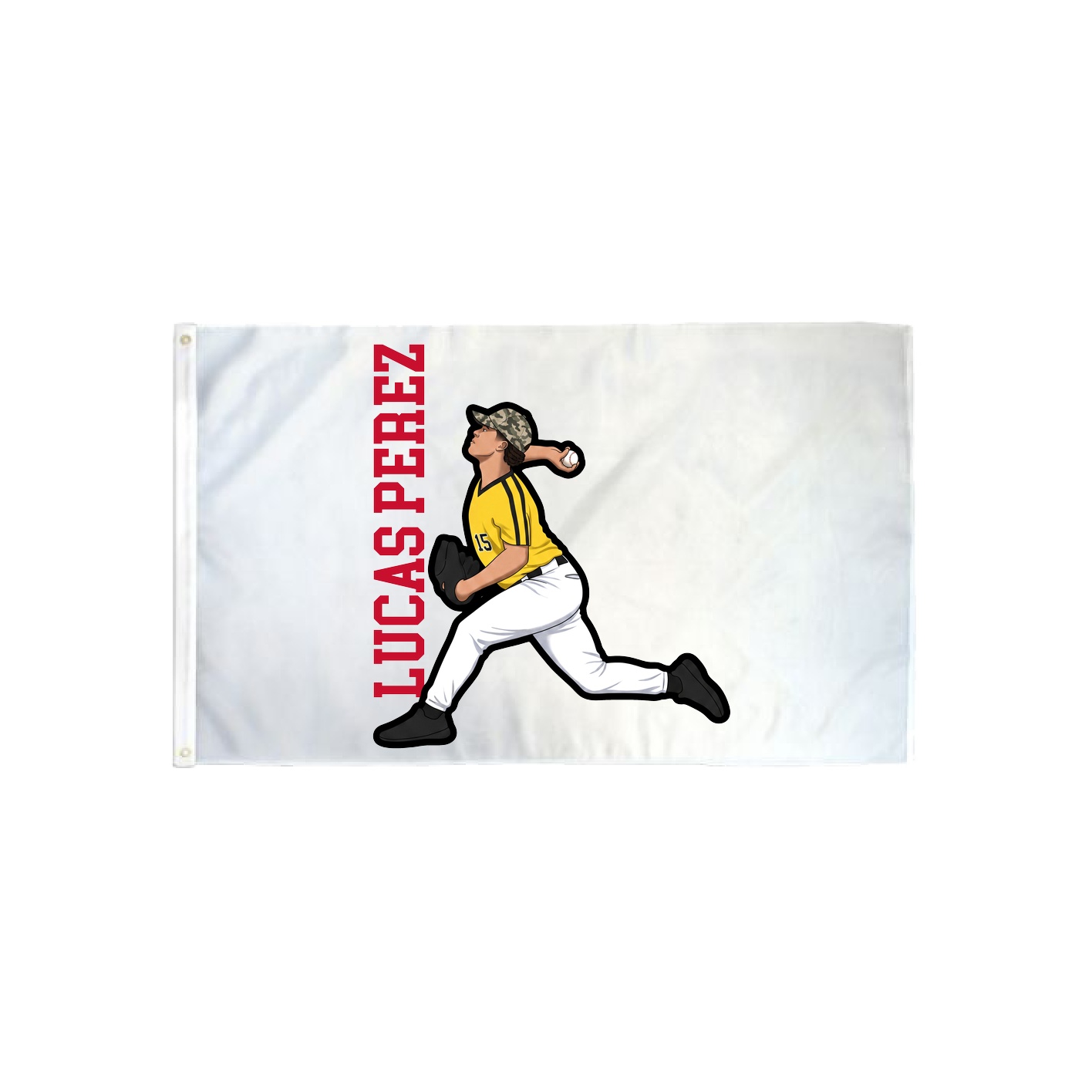 3x5 Flag — Name Vertical in Classic