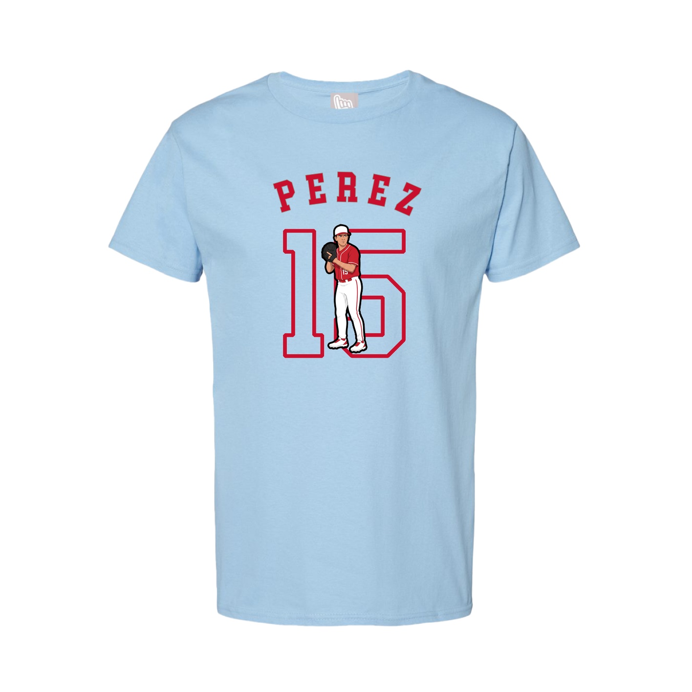 Tee — Shirsey Arch in Light Blue