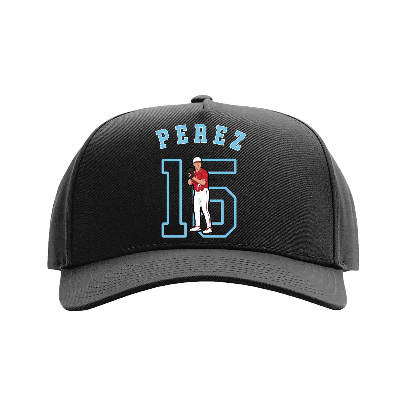 Full Fabric Five-Panel Champ Cap