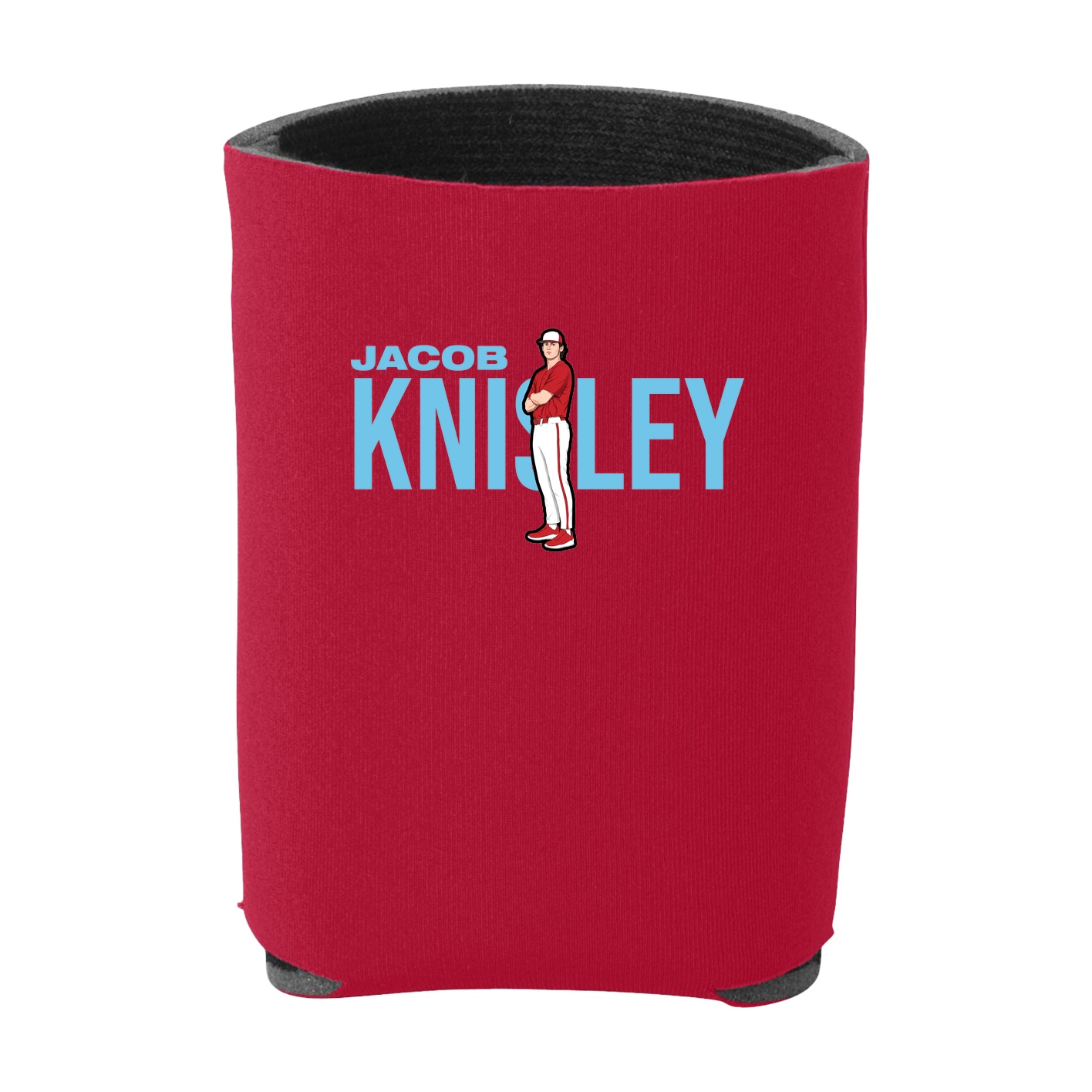 Can Holder — Player Name in Red