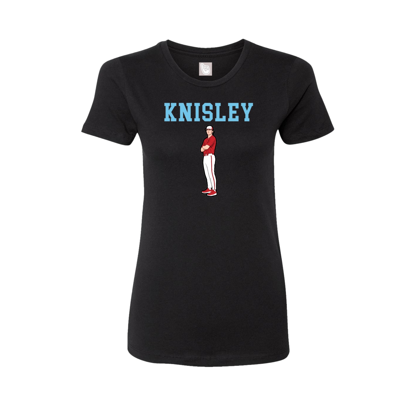 Fitted Women's Tee — Shirsey in Black