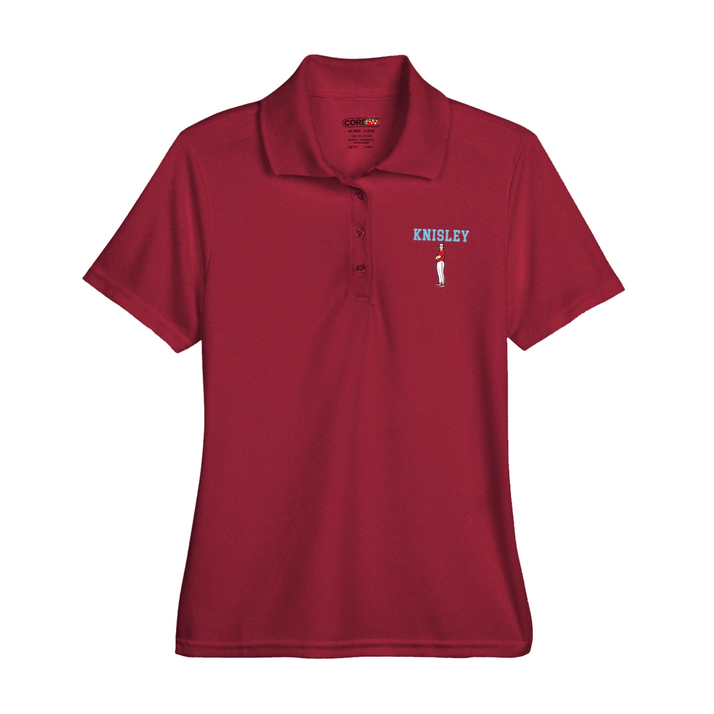 Womens Performance Polo — Shirsey in Red