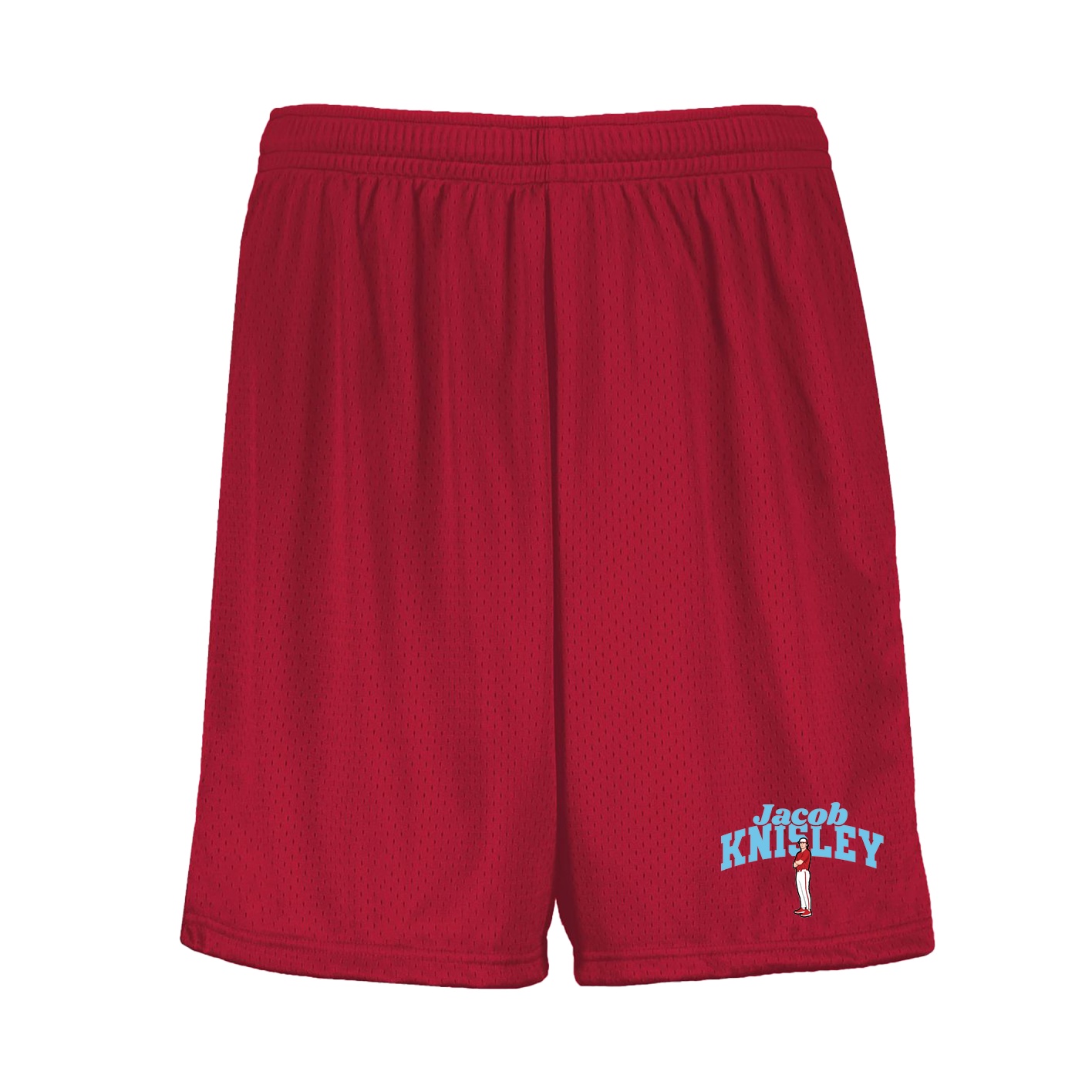 Shorts — Signature Arch in Red