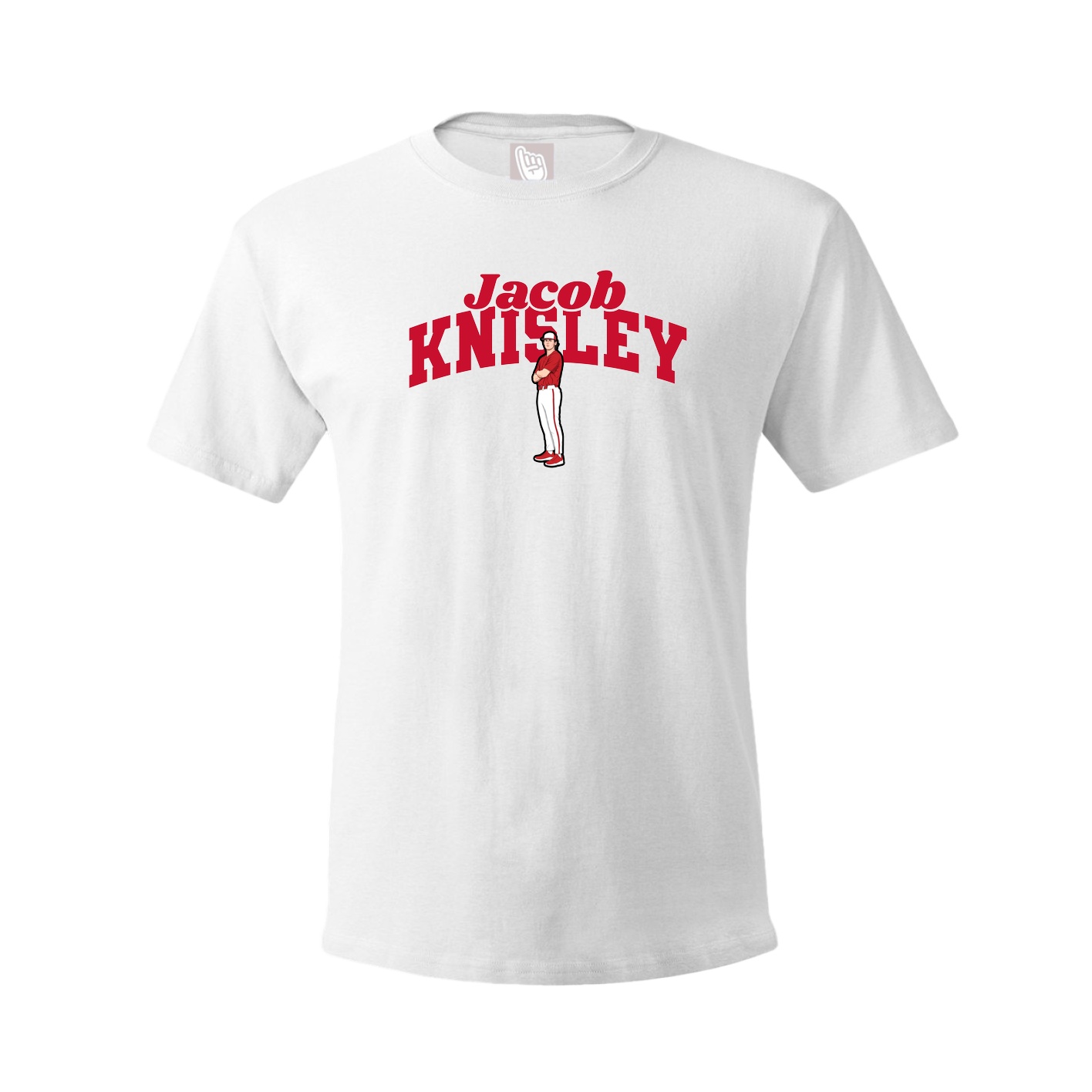 Youth Tee — Signature Arch in White