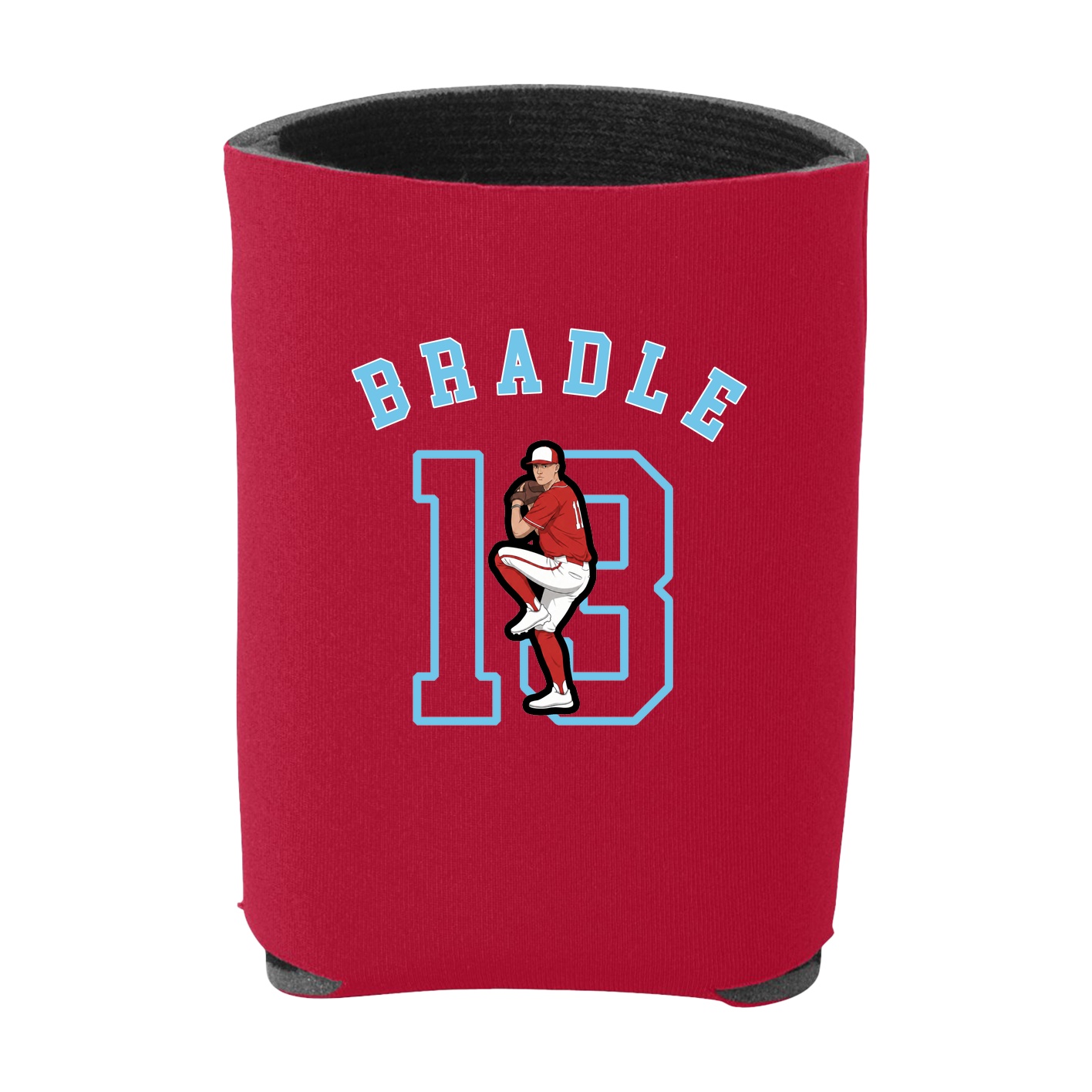 Can Holder — Shirsey Arch in Red