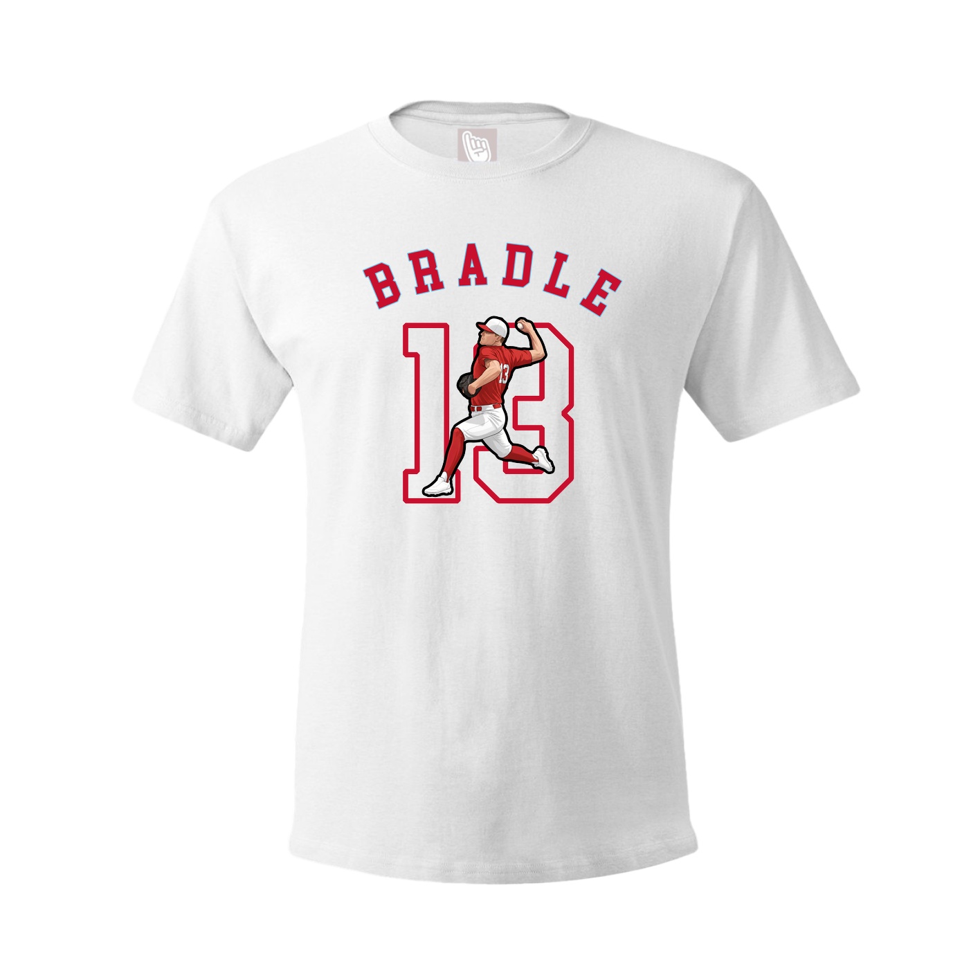 Youth Tee — Shirsey Arch in White