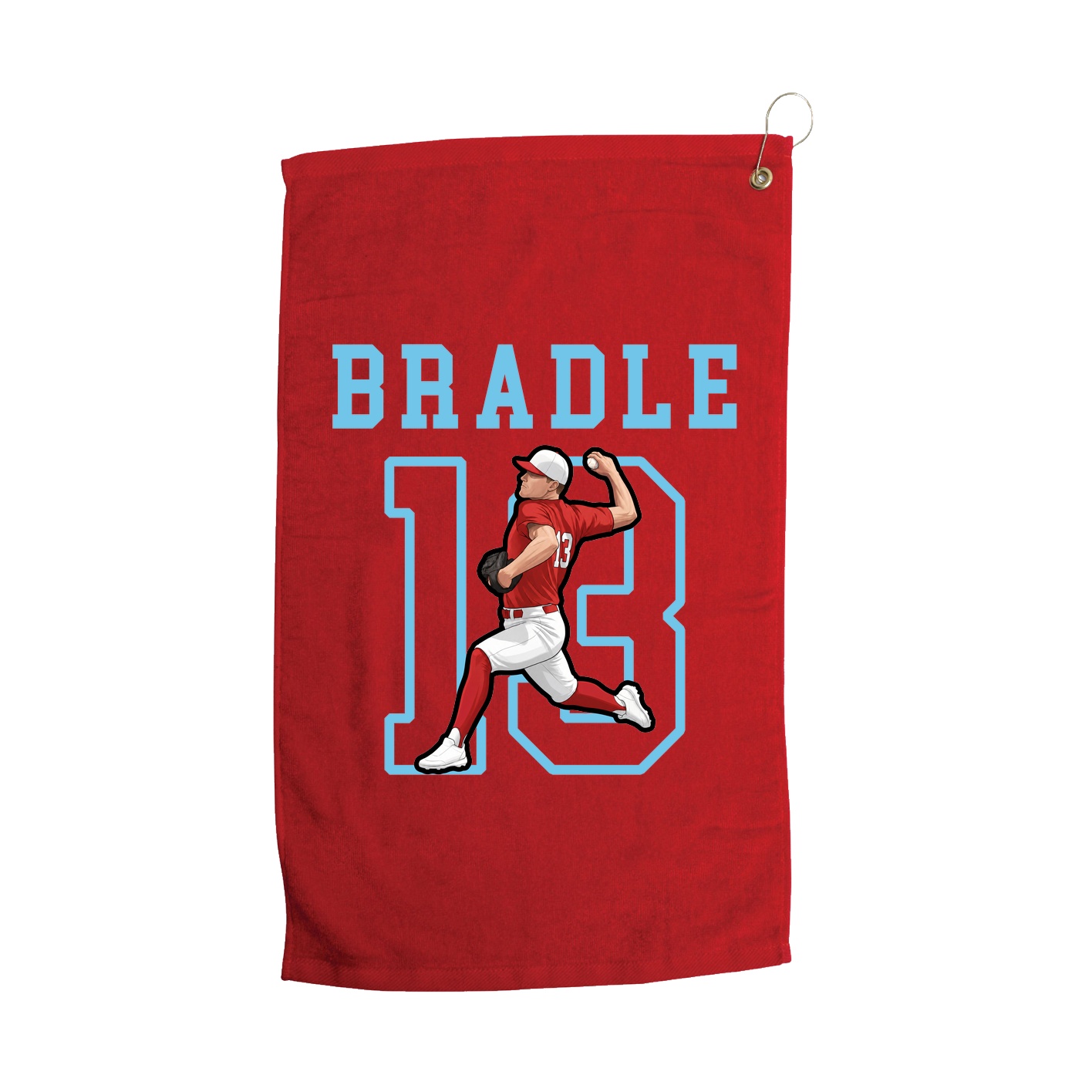 Golf Towel — Shirsey in Red