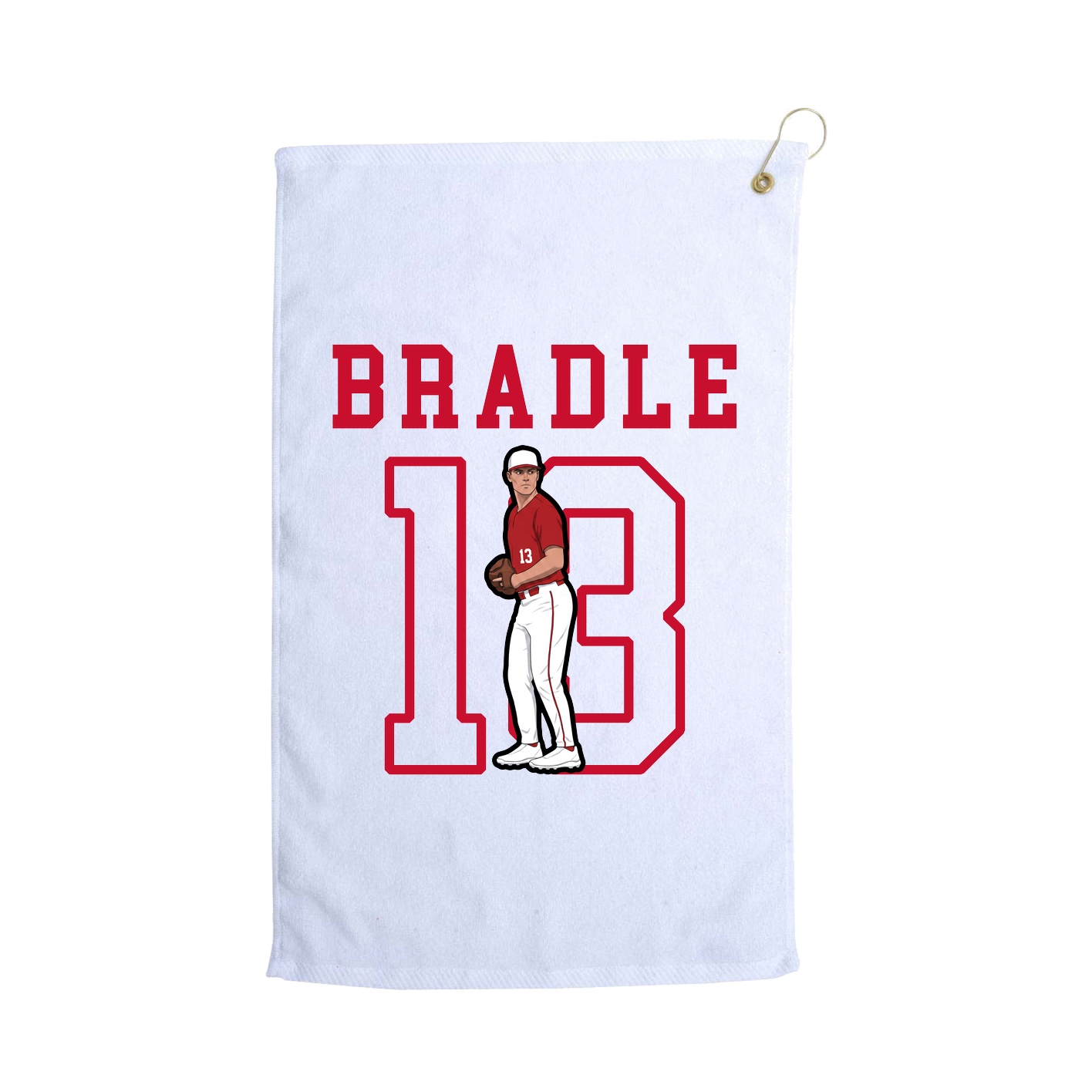 Golf Towel — Shirsey in White