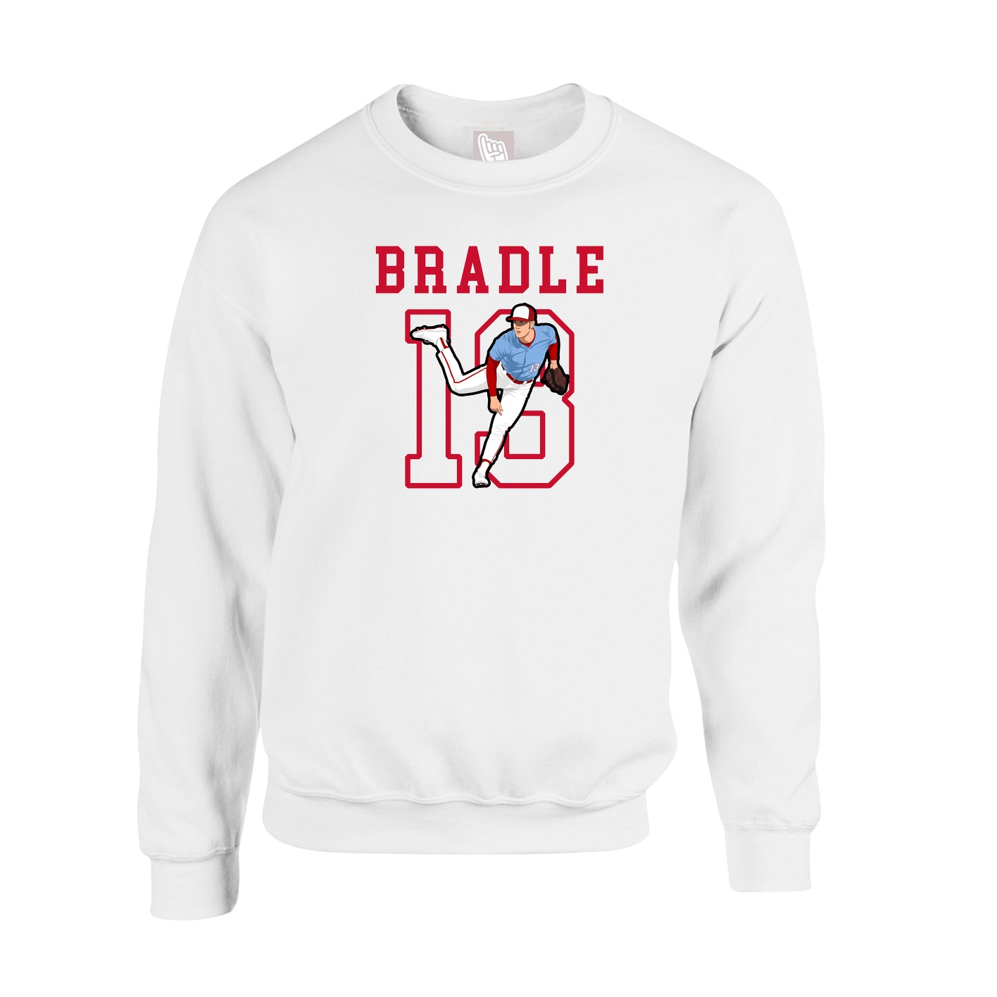 Fleece Crew — Shirsey in White