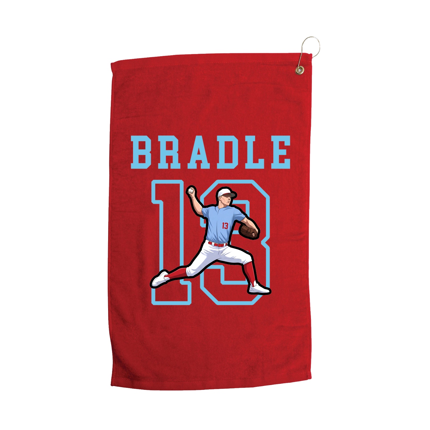Golf Towel — Shirsey in Red