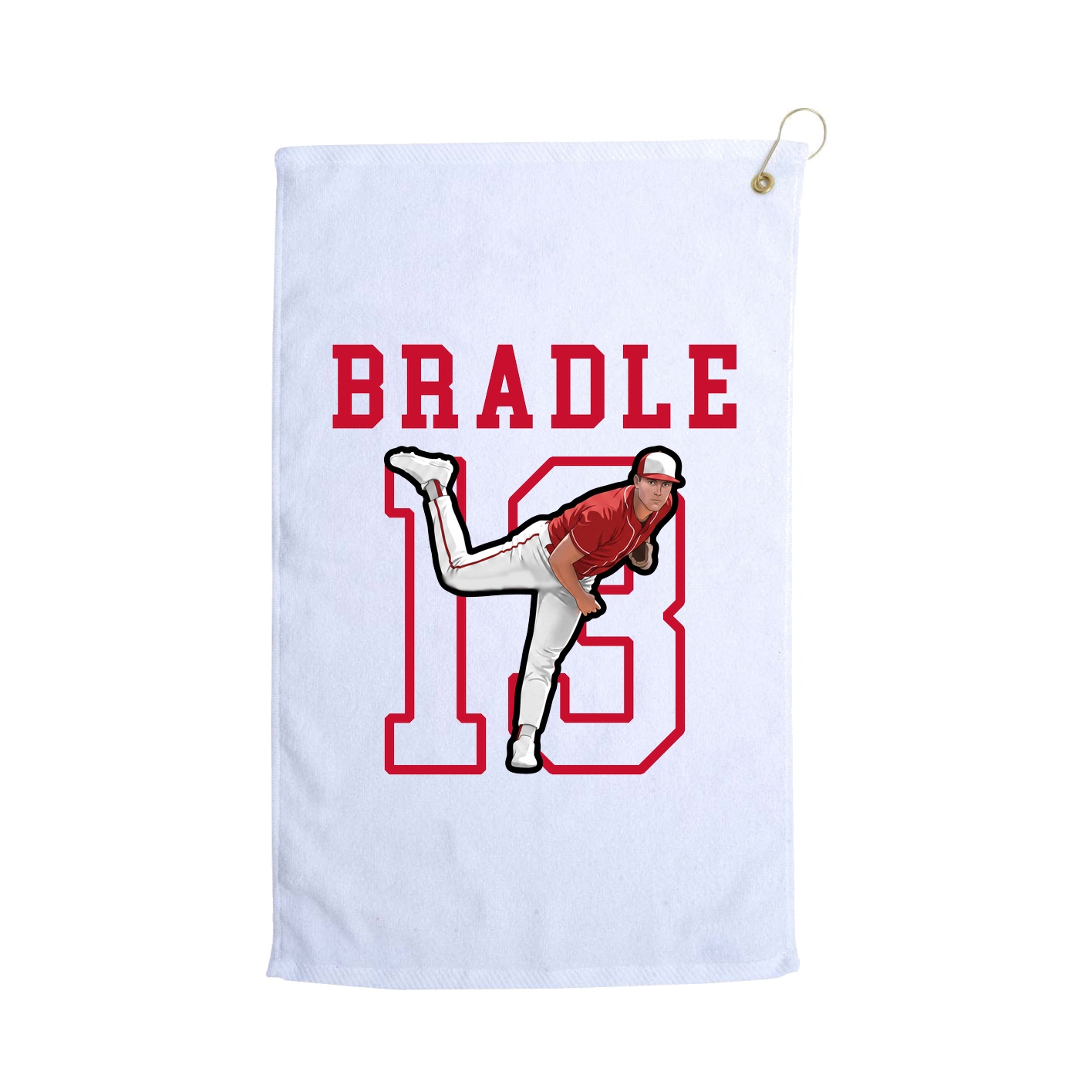 Golf Towel — Shirsey in White