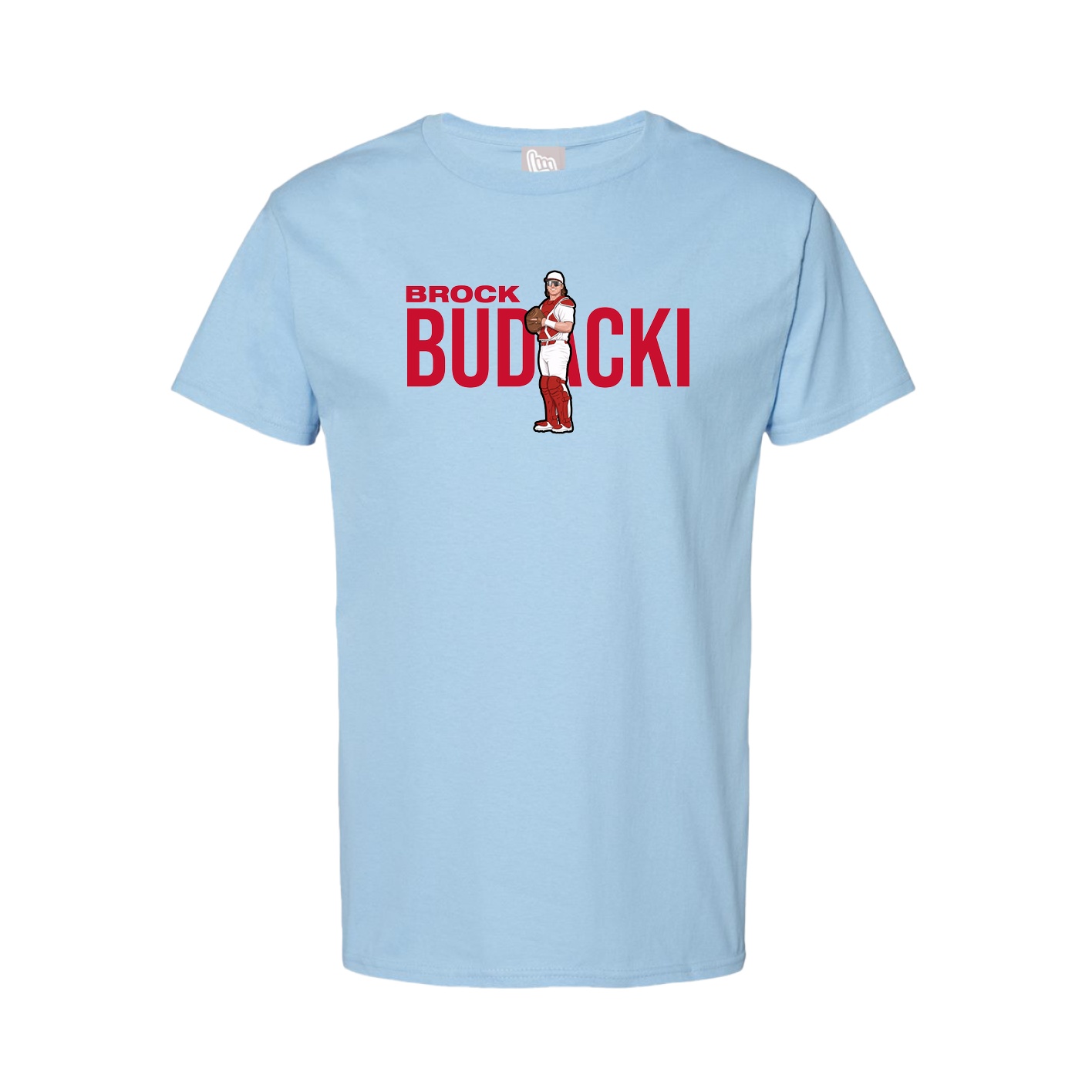Tee — Player Name in Light Blue