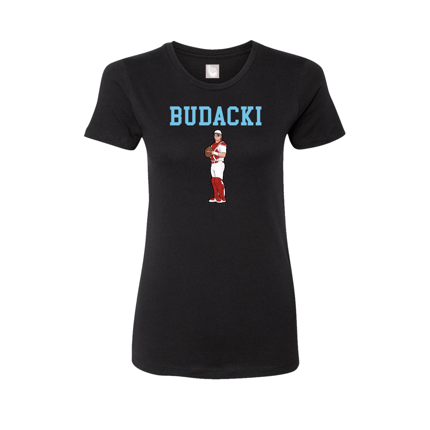 Fitted Women's Tee — Shirsey in Black