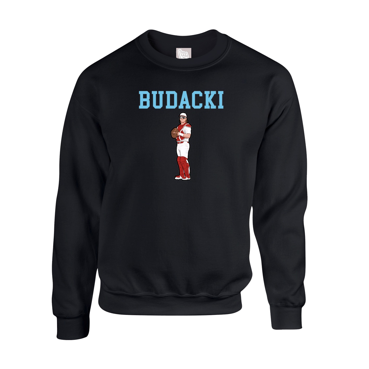 Fleece Crew — Shirsey in Black
