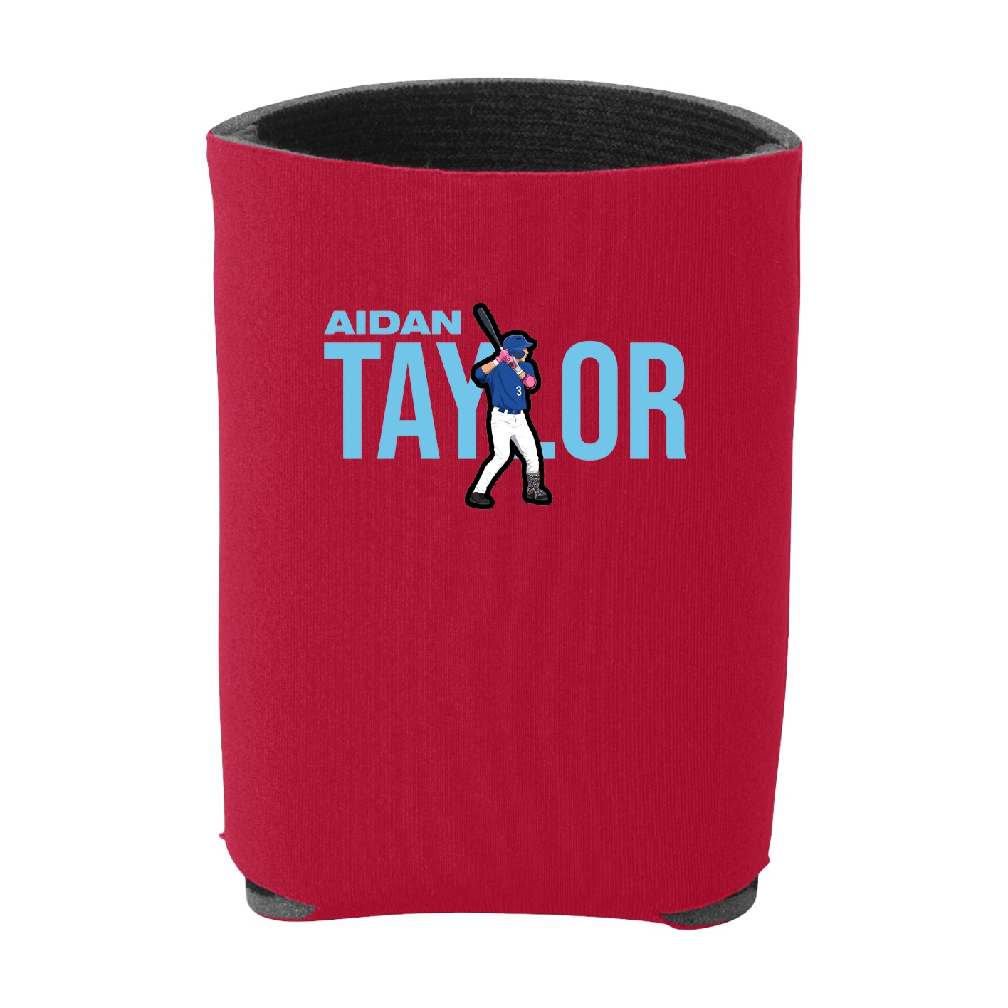 Can Holder — Player Name in Red