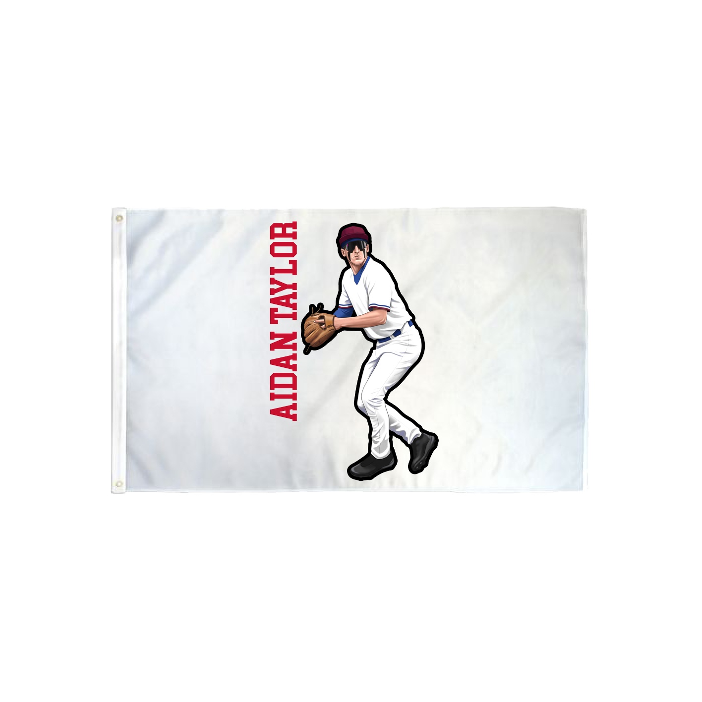 3x5 Flag — Name Vertical in Classic