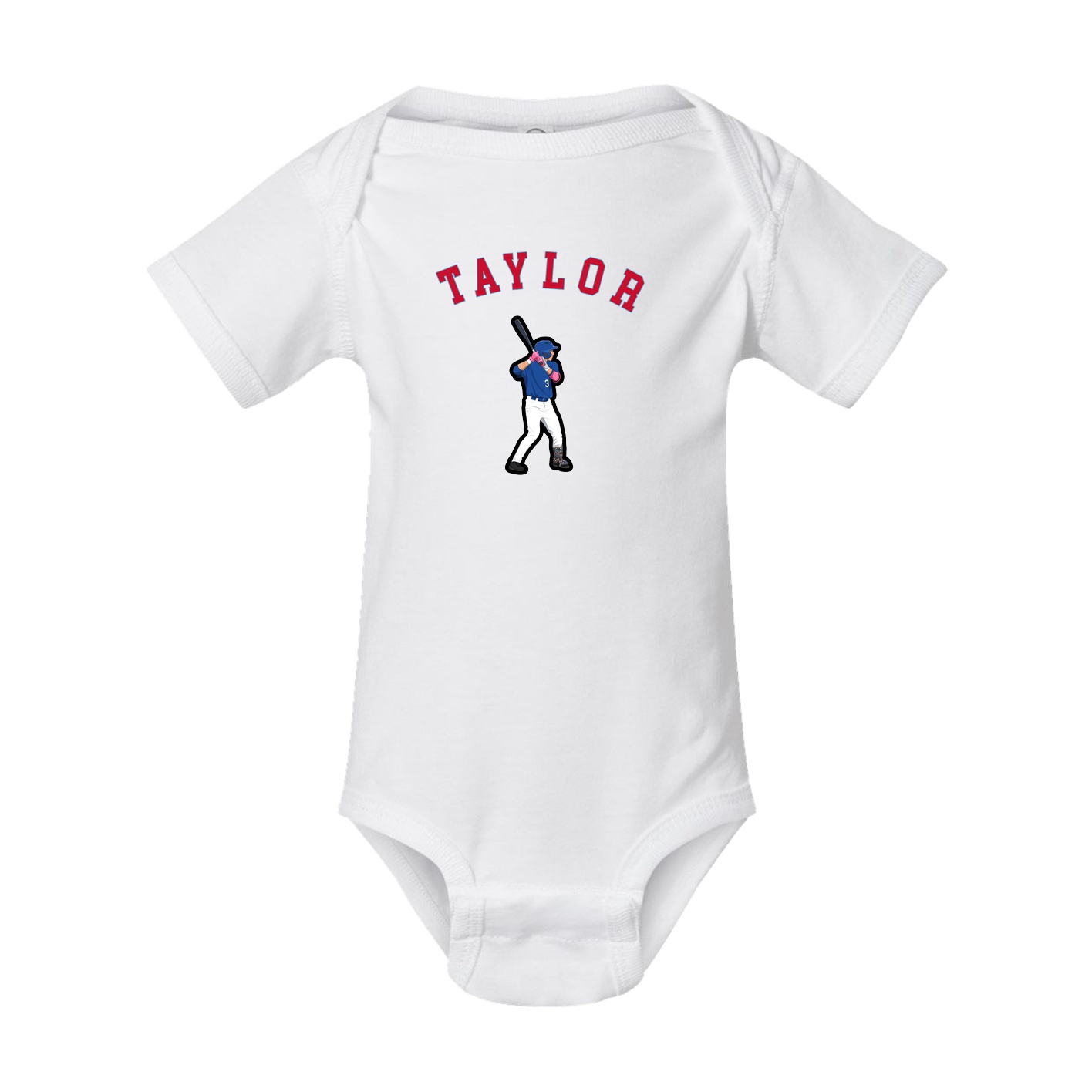 Baby Onesie — Shirsey Arch in White