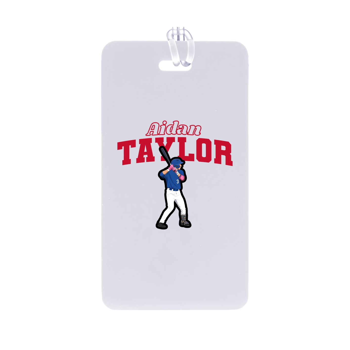 Bag Tag — Name Arch in Classic