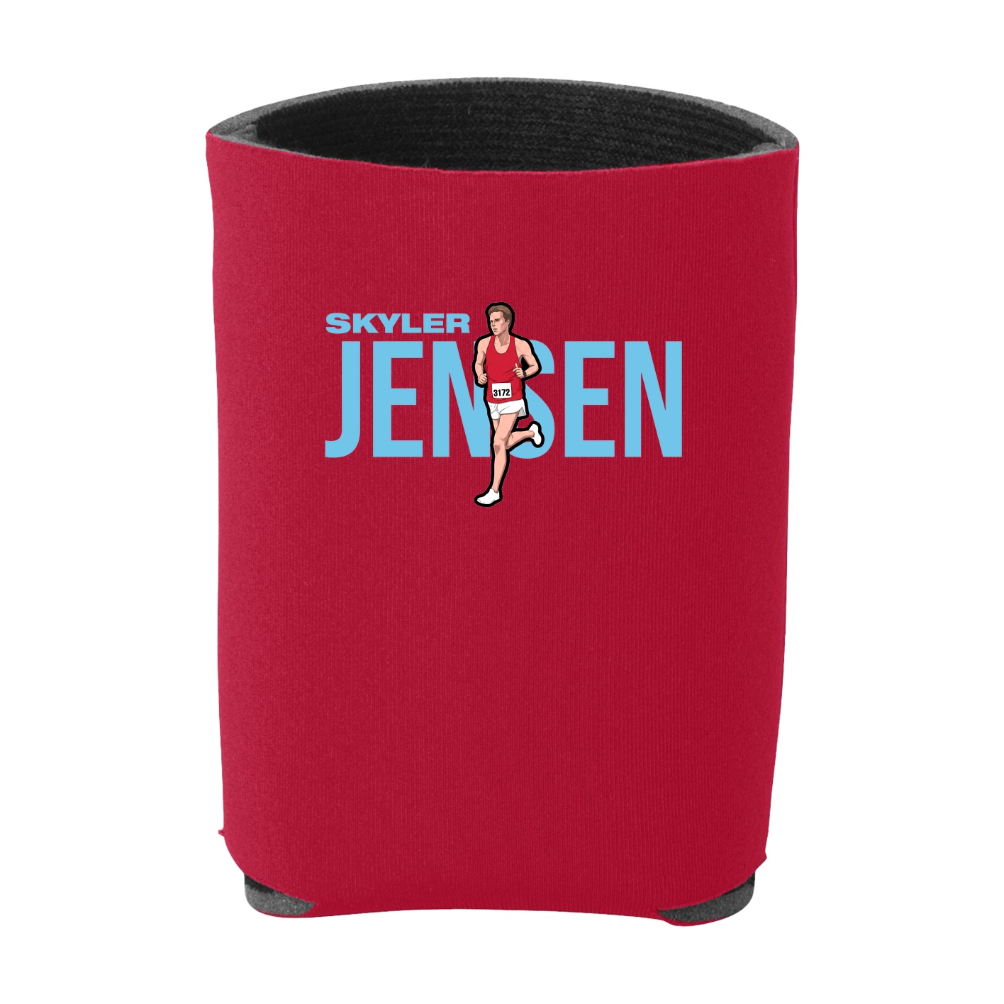 Can Holder — Player Name in Red