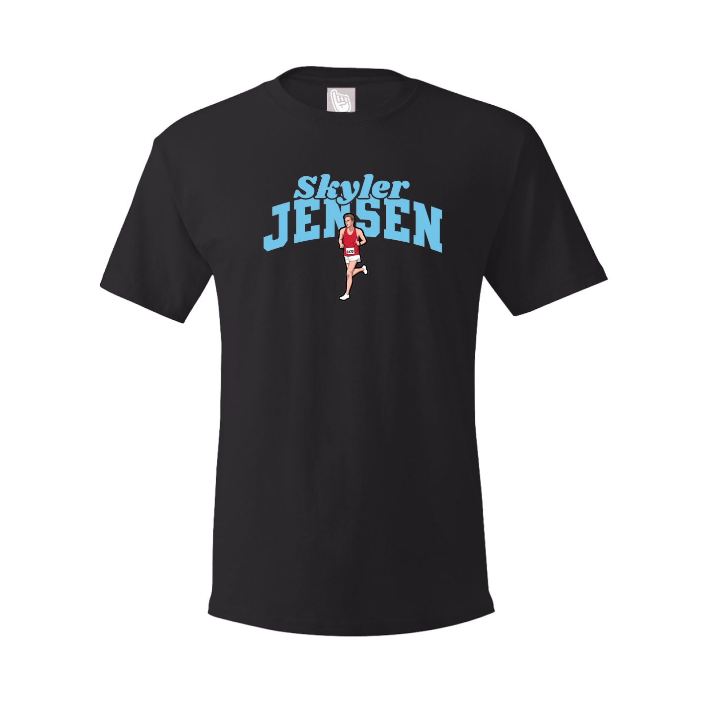 Tee — Signature Arch in Black