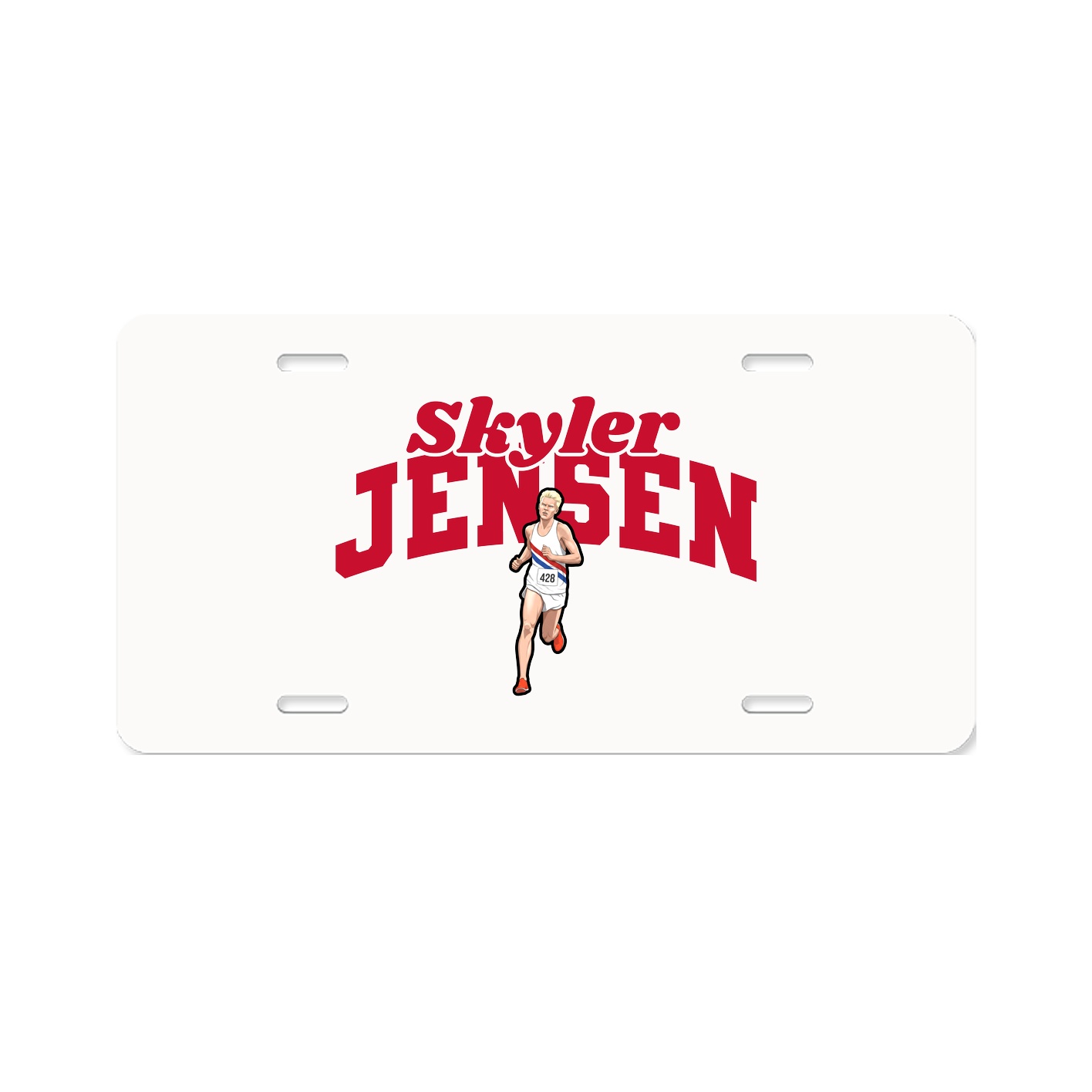 License Plate — Signature Arch in Classic
