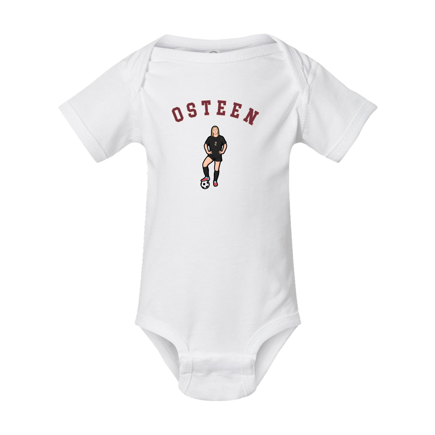 Baby Onesie — Shirsey Arch in White