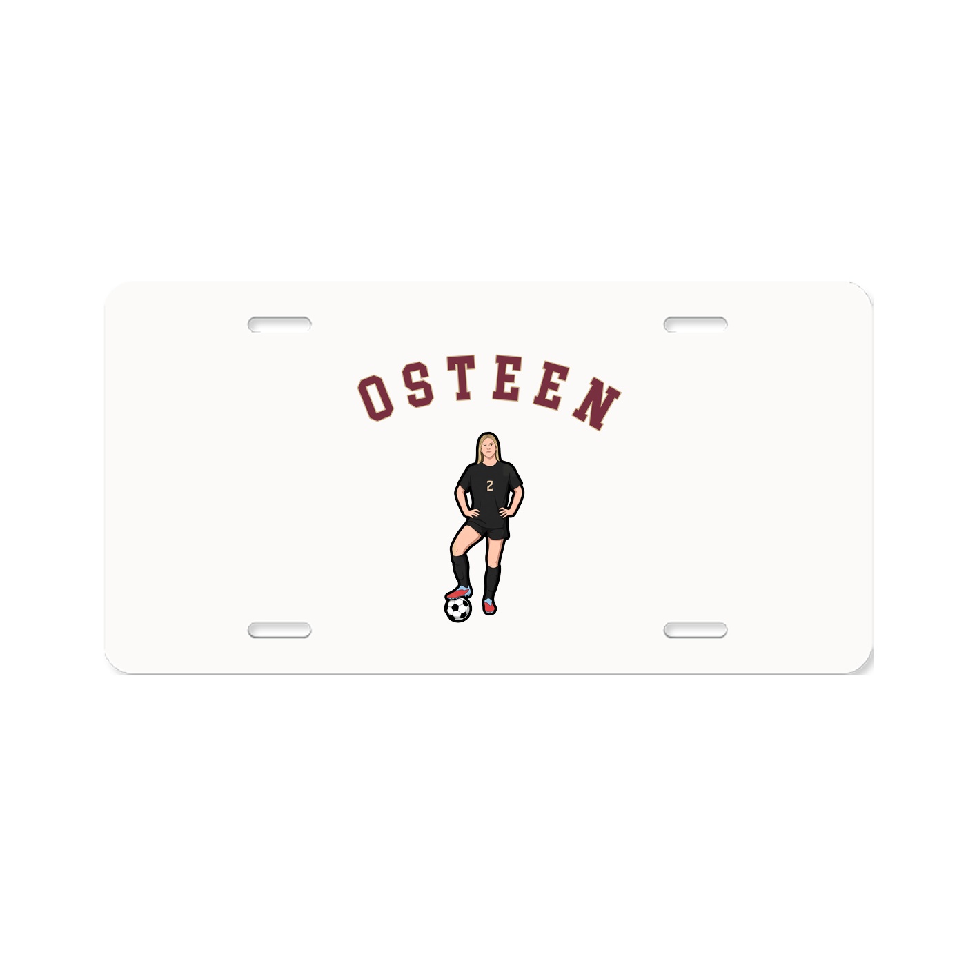 License Plate — Shirsey Arch in Classic