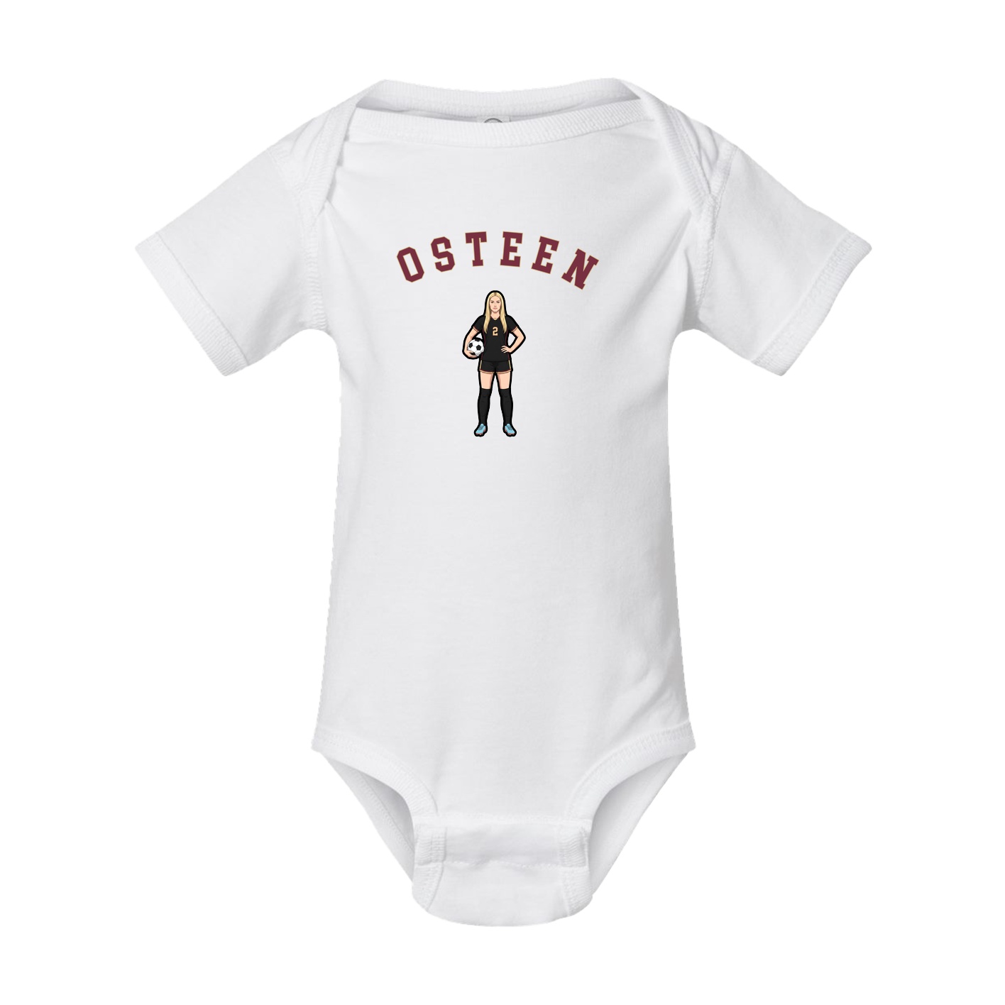 Baby Onesie — Shirsey Arch in White