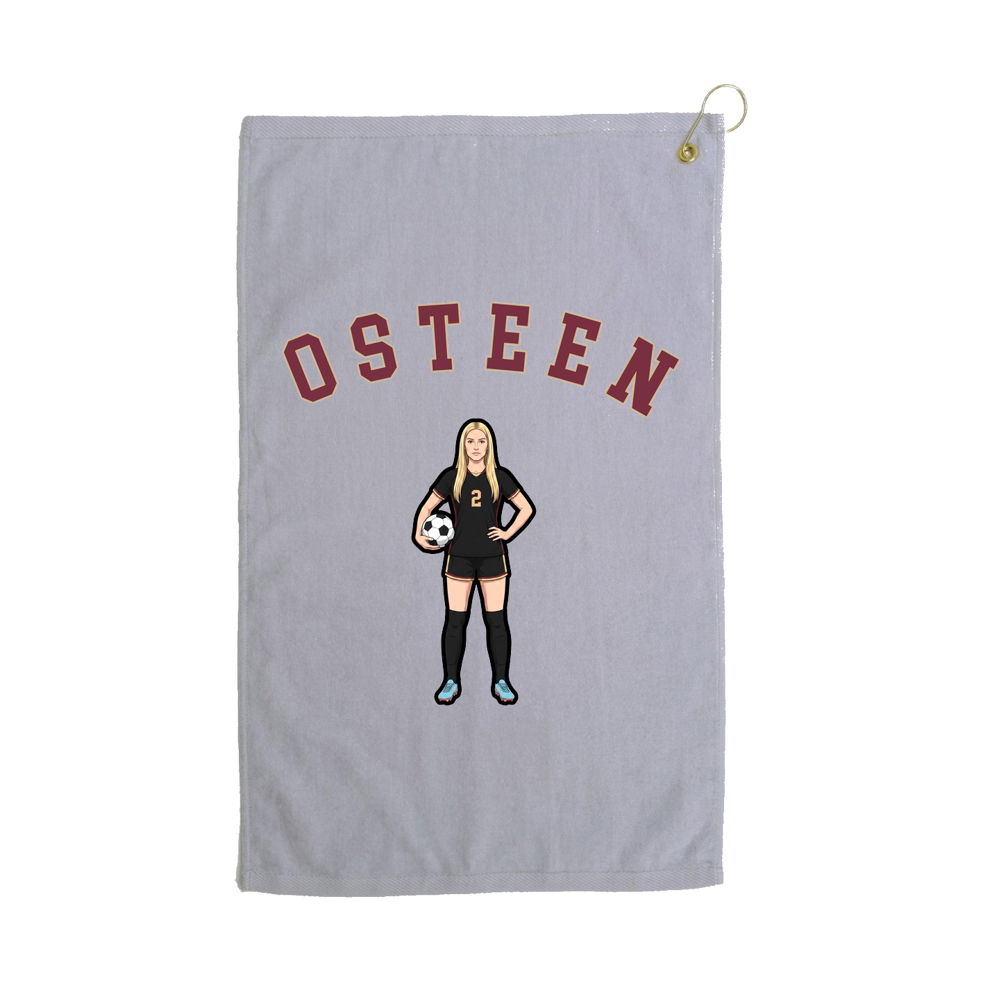 Golf Towel — Shirsey Arch in Grey